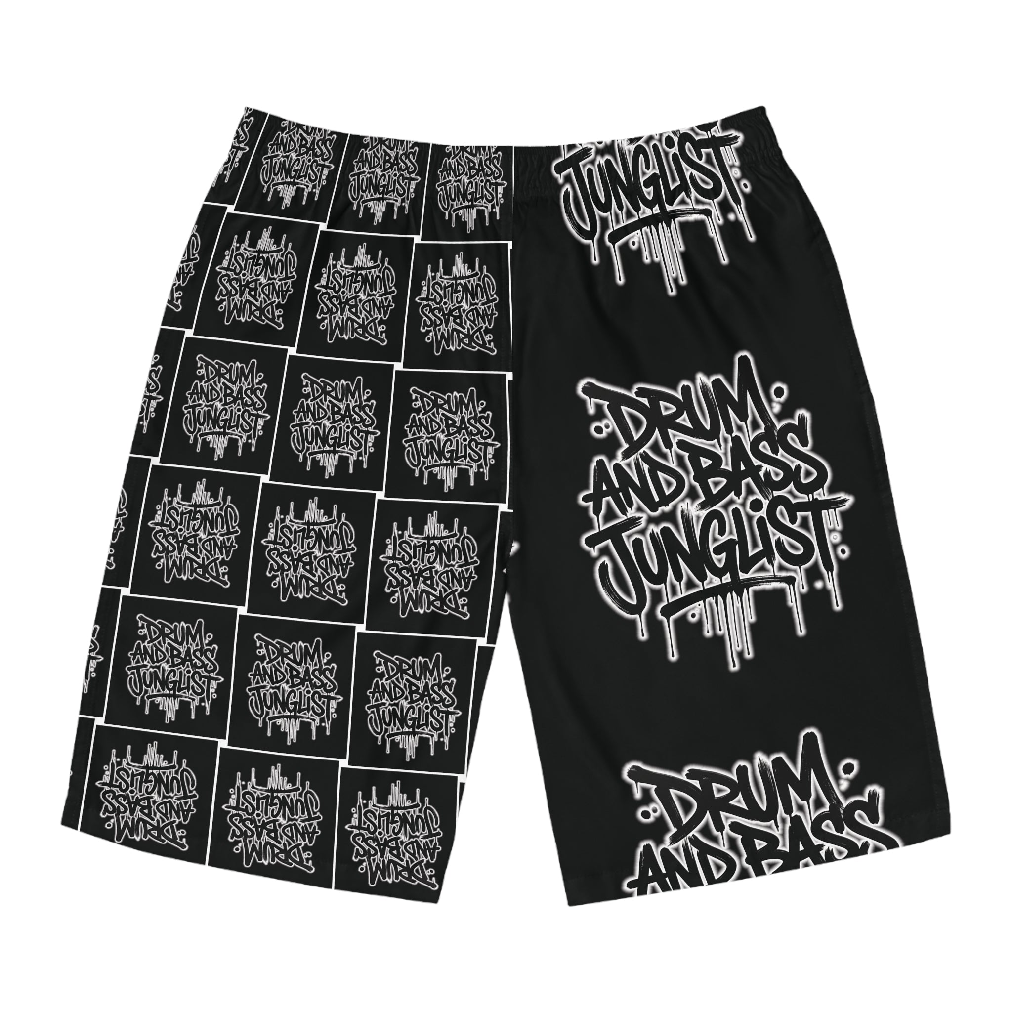 DNB Junglist Premium Board Shorts | NeuroDemonic® Streetwear