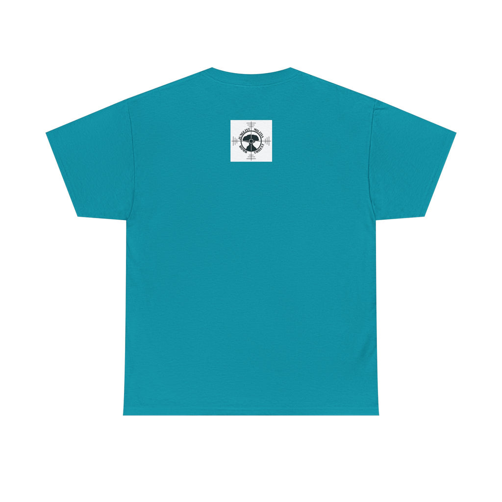 Fuck Terrorism 1st gen. Bomb Threat Logo - Unisex Heavy Cotton Tee - Junglist Militia Since 1996
