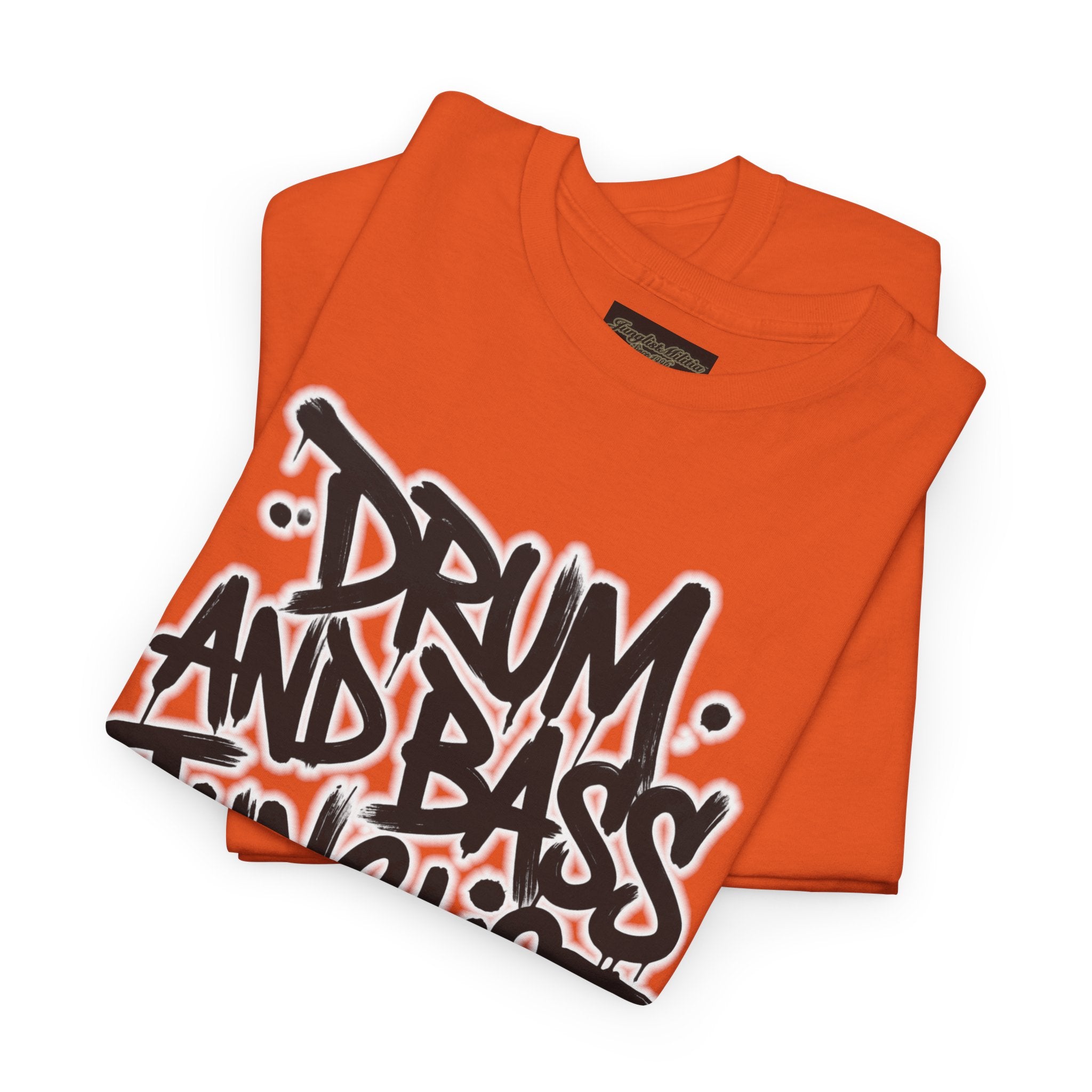 Junglist Militia™ Since 1996 | Drum & Bass Junglist Graffiti Gildan Premium Cotton T-Shirt | NeuroDemonic Records Official Streetwear | 10 Colors