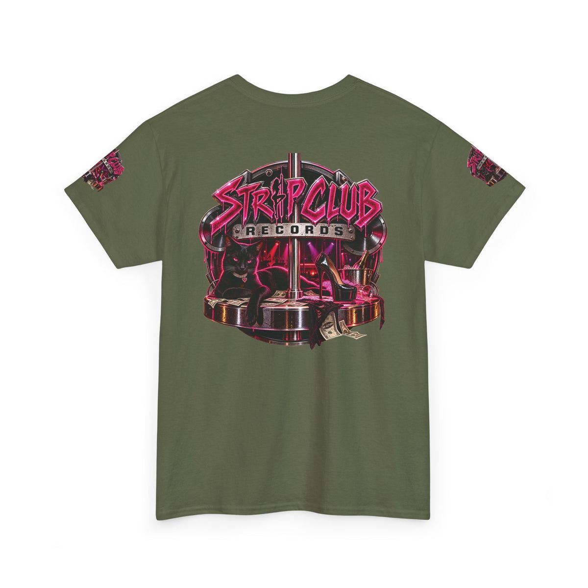 DJ Clover Presents “I Love Them Strippers” - Strip Club Records Official Album T-Shirt