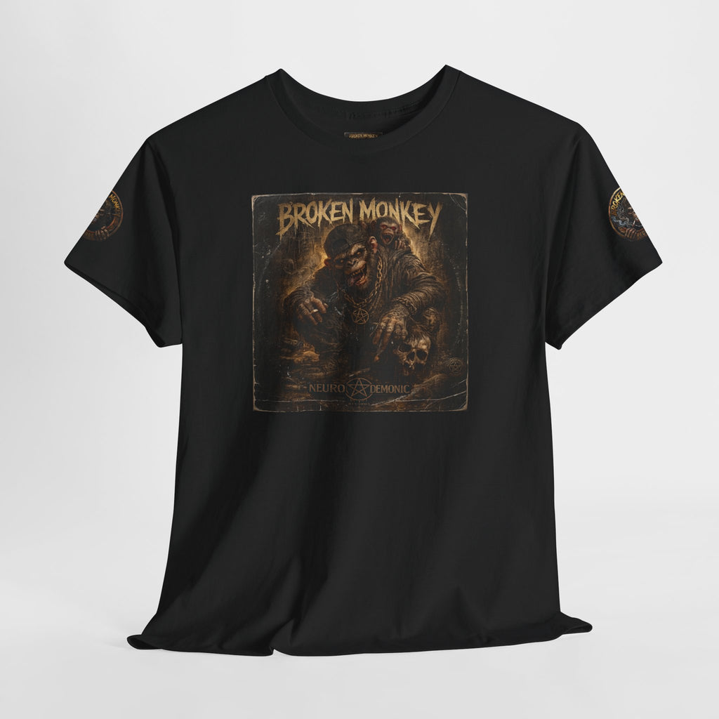 BROKEN MONKEY Vintage Heavyweight - Drum & Bass T-Shirt