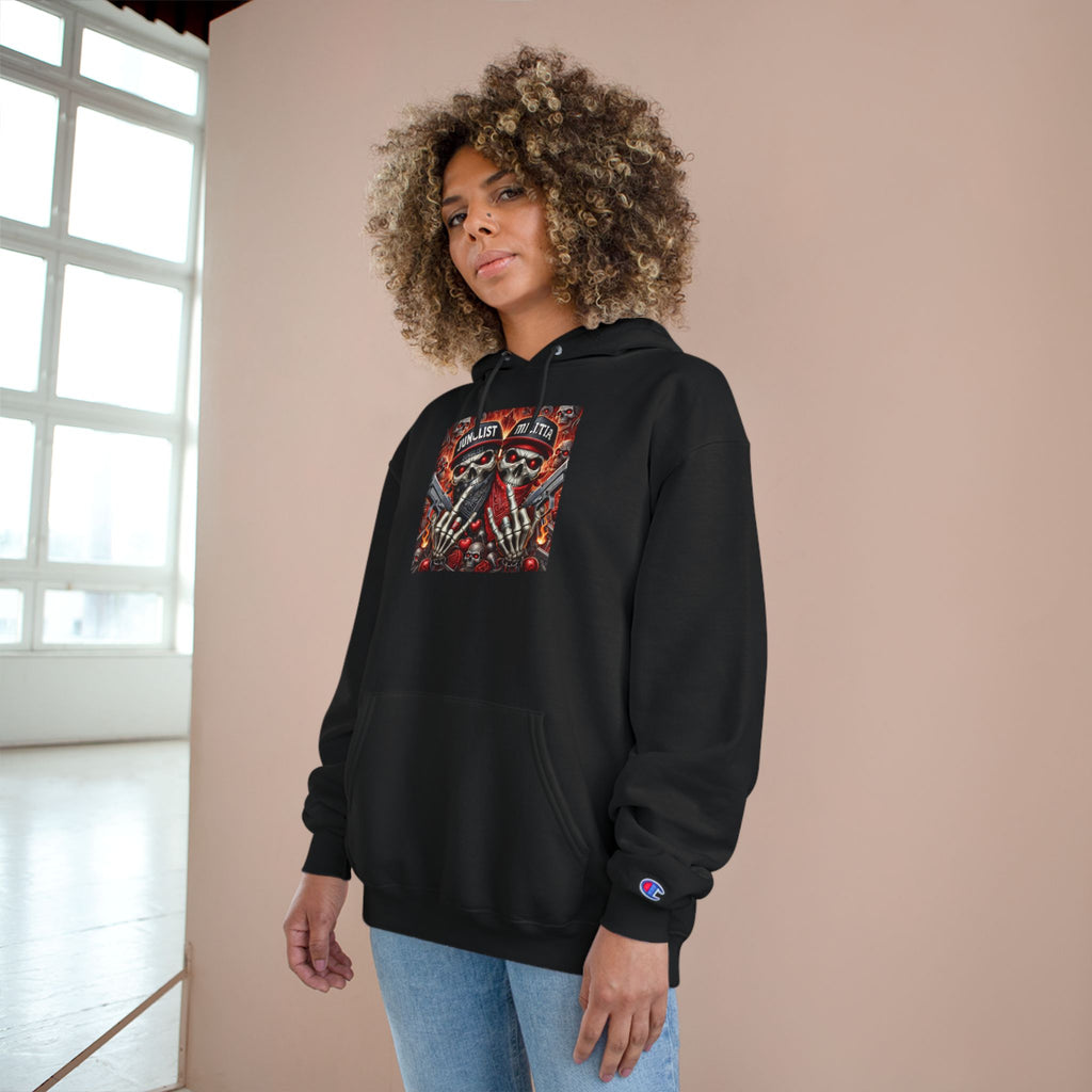 JUNGLIST MILITIA Gangsta Skullz Champion Hoodie