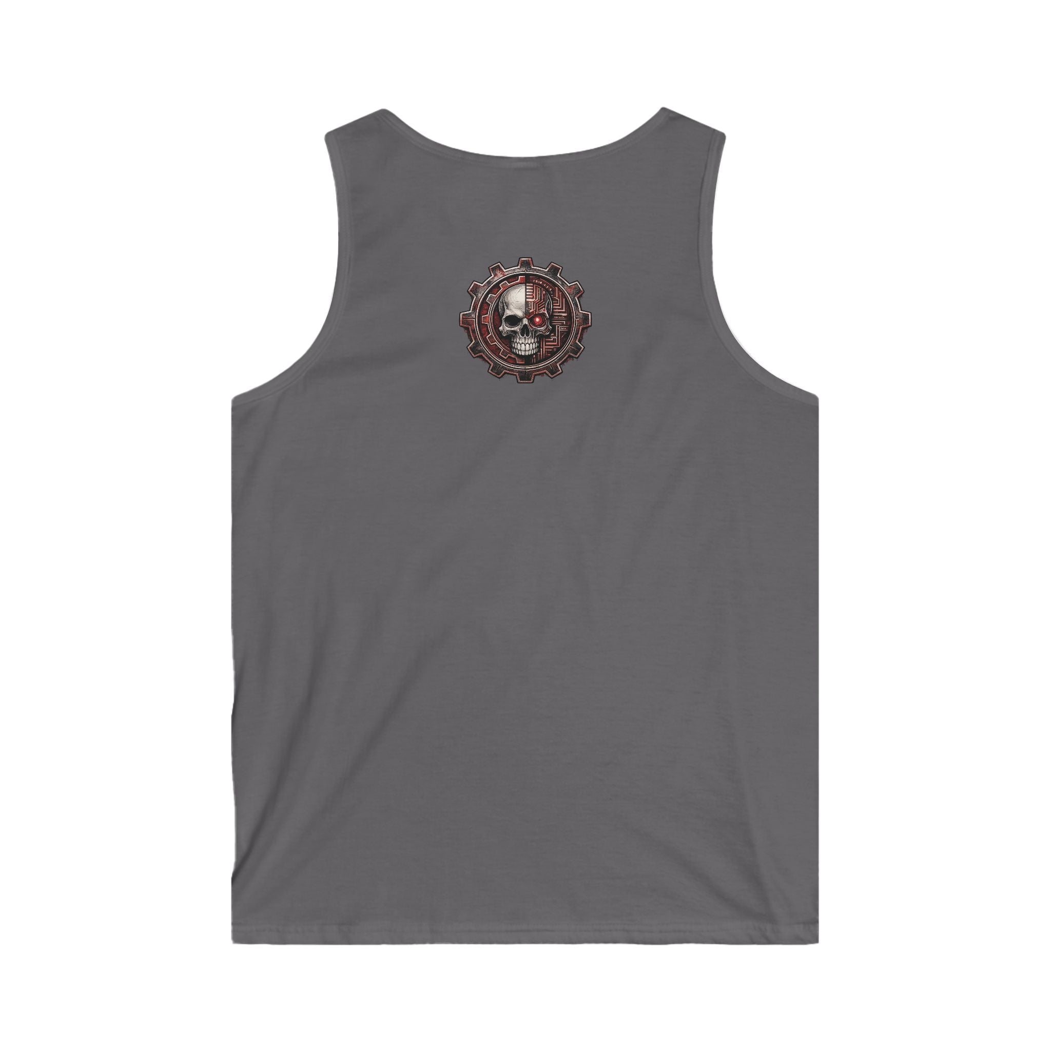 NEURODEMONIC™ Graffiti Skull Pentagram Tank Top – DNB Hardstyle Jungle Techno Trapcore Metalcore Streetwear Edition