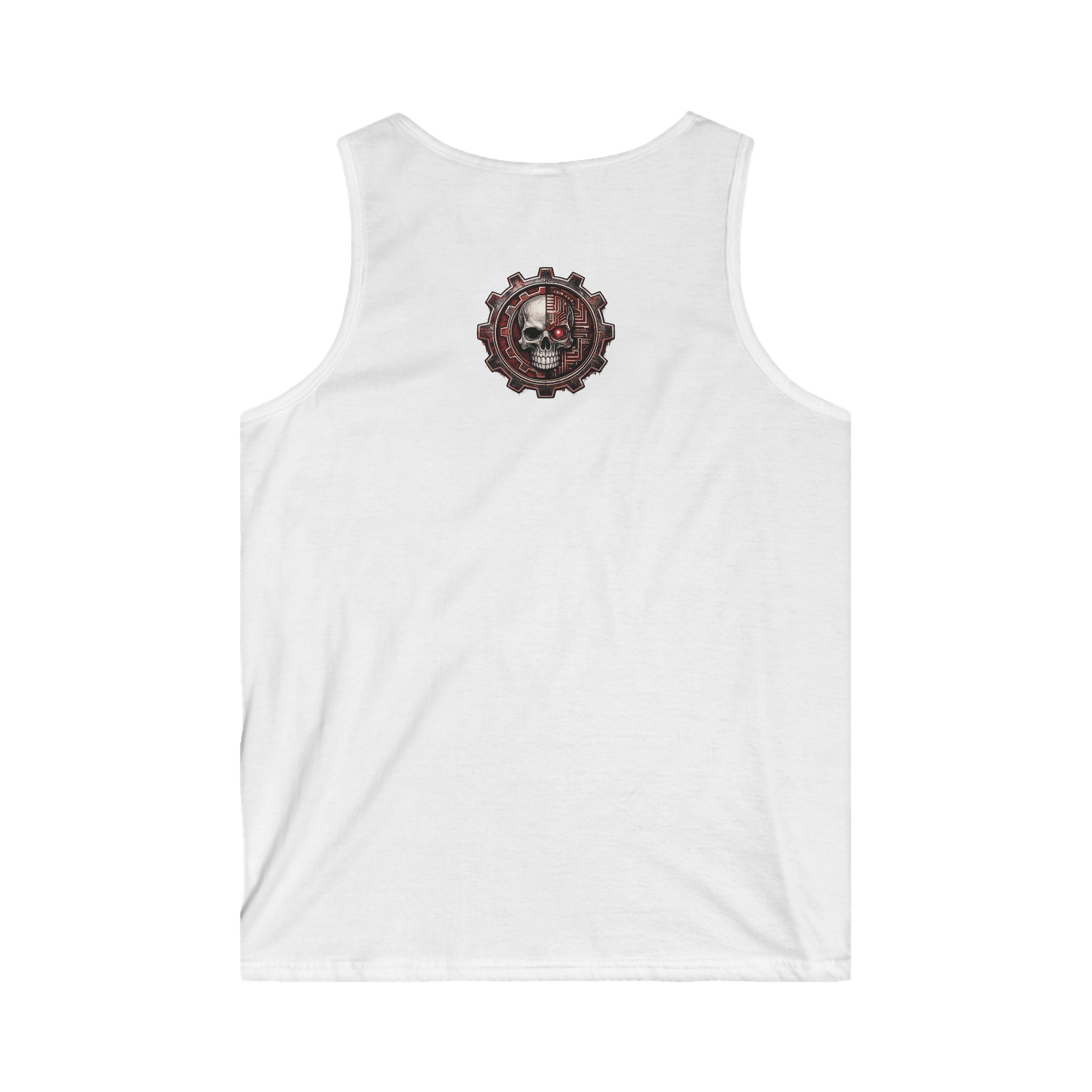 NEURODEMONIC™ Graffiti Skull Pentagram Tank Top – DNB Hardstyle Jungle Techno Trapcore Metalcore Streetwear Edition