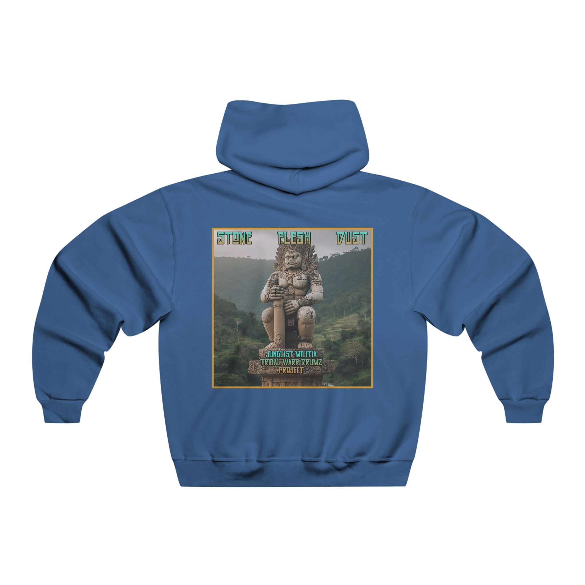 JERZEES NuBlend® STONE FLESH DUST-JUNGLIST MILITIA TRIBAL WARR DRUMZ PROJECT