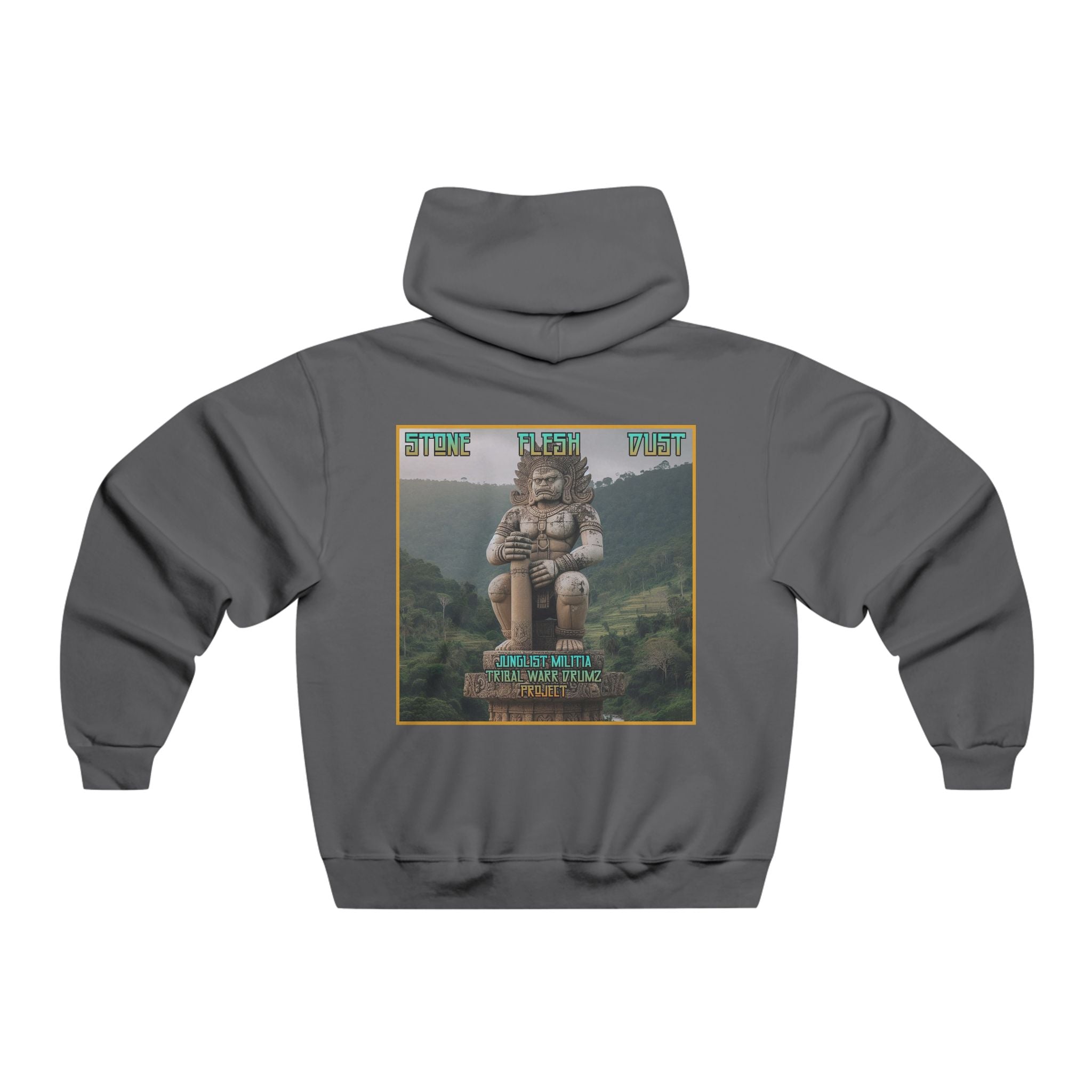 JERZEES NuBlend® STONE FLESH DUST-JUNGLIST MILITIA TRIBAL WARR DRUMZ PROJECT