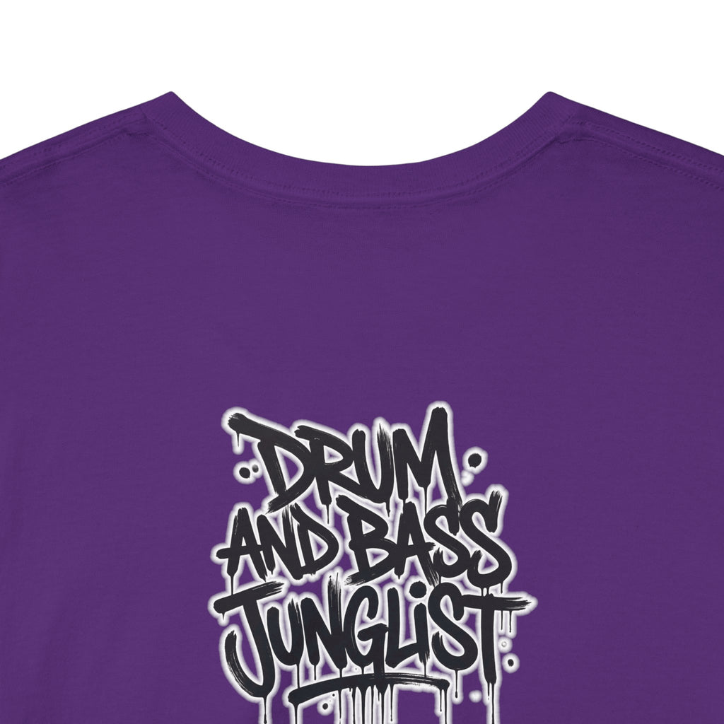 Junglist Militia™ Since 1996 | Drum & Bass Junglist Graffiti Gildan Premium Cotton T-Shirt | NeuroDemonic Records Official Streetwear | 10 Colors