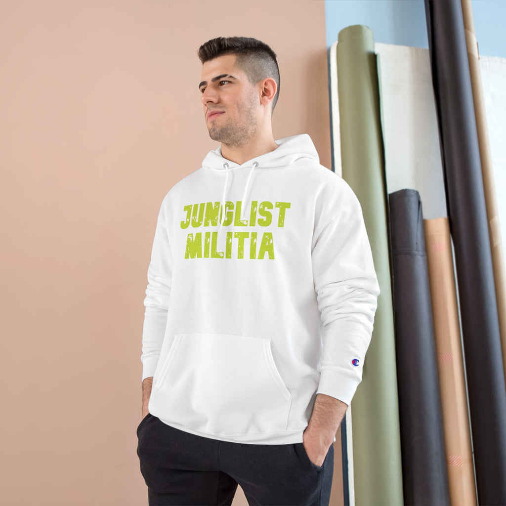 Champion Hoodie- JUNGLIST MILITIA ARMY