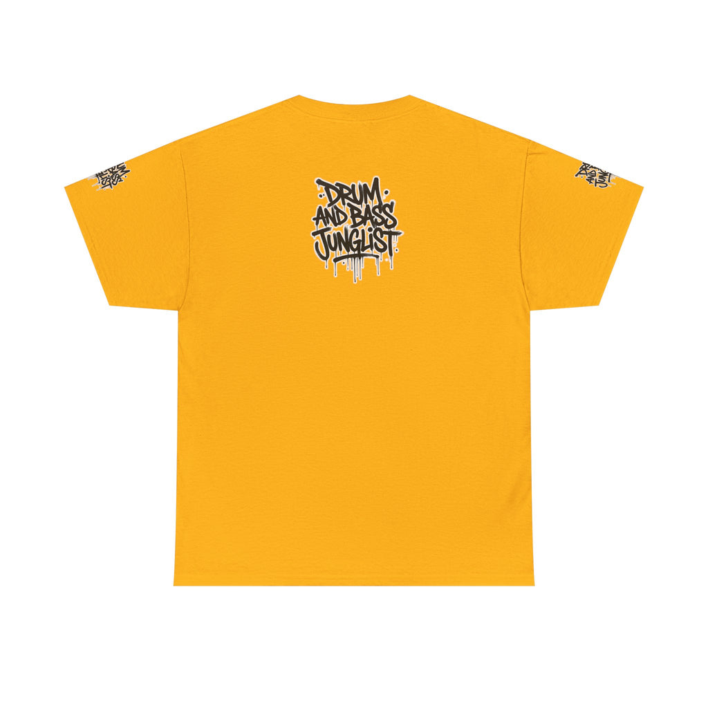 Junglist Militia™ Since 1996 | Drum & Bass Junglist Graffiti Gildan Premium Cotton T-Shirt | NeuroDemonic Records Official Streetwear | 10 Colors