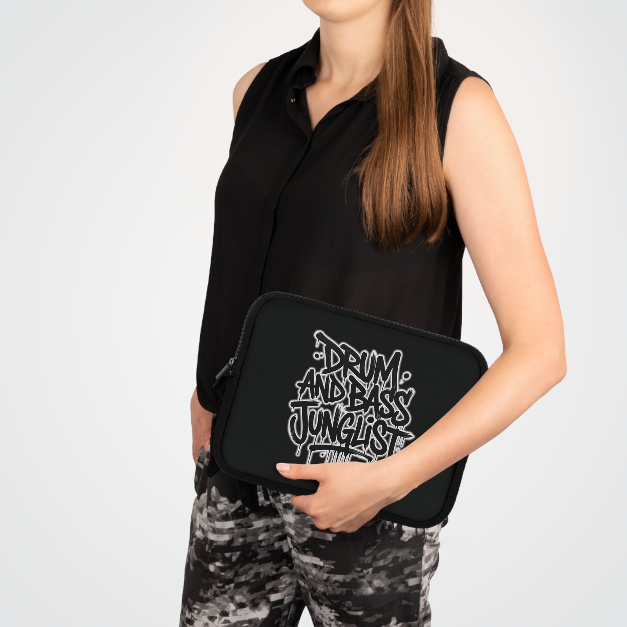 Drum and Bass Junglist Graffiti Laptop Sleeve & iPad Case | Protective Padded Sleeve | 5 Sizes