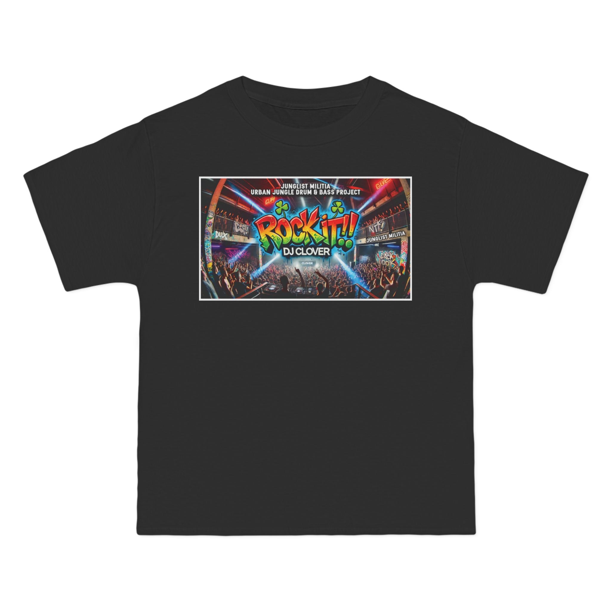 Beefy-T®  ROCK IT DJ CLOVER JUNGLIST MILITIA URBAN JUNGLE DNB PROJECT