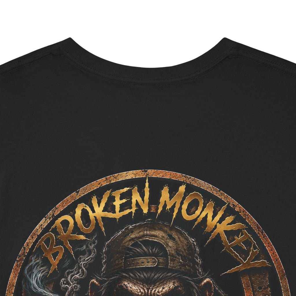 Broken Monkey Records Premium Heavy Drum & Bass T-Shirt | Neurofunk • Jump Up • Jungle • DJ Streetwear