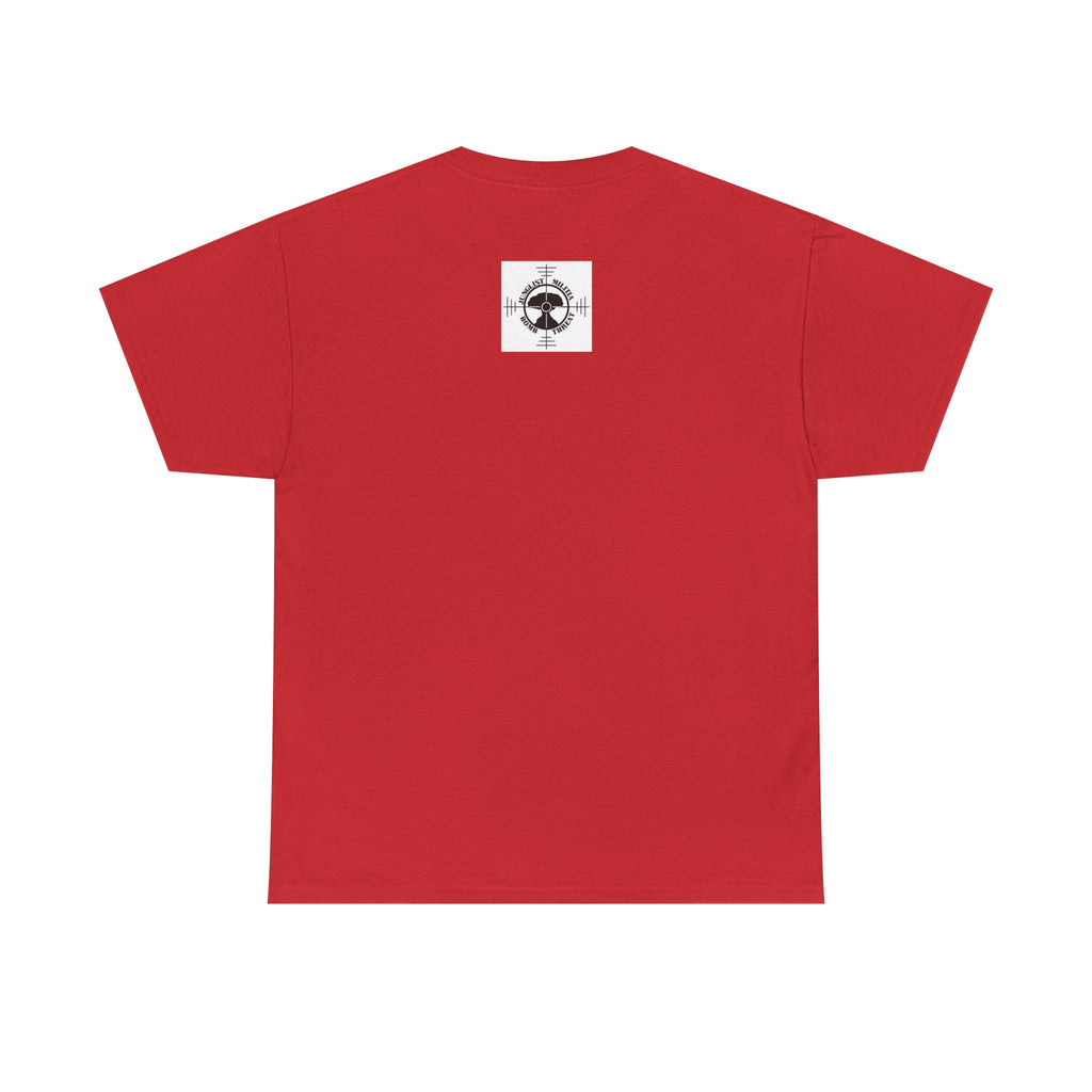 Fuck Terrorism 1st gen. Bomb Threat Logo - Unisex Heavy Cotton Tee - Junglist Militia Since 1996
