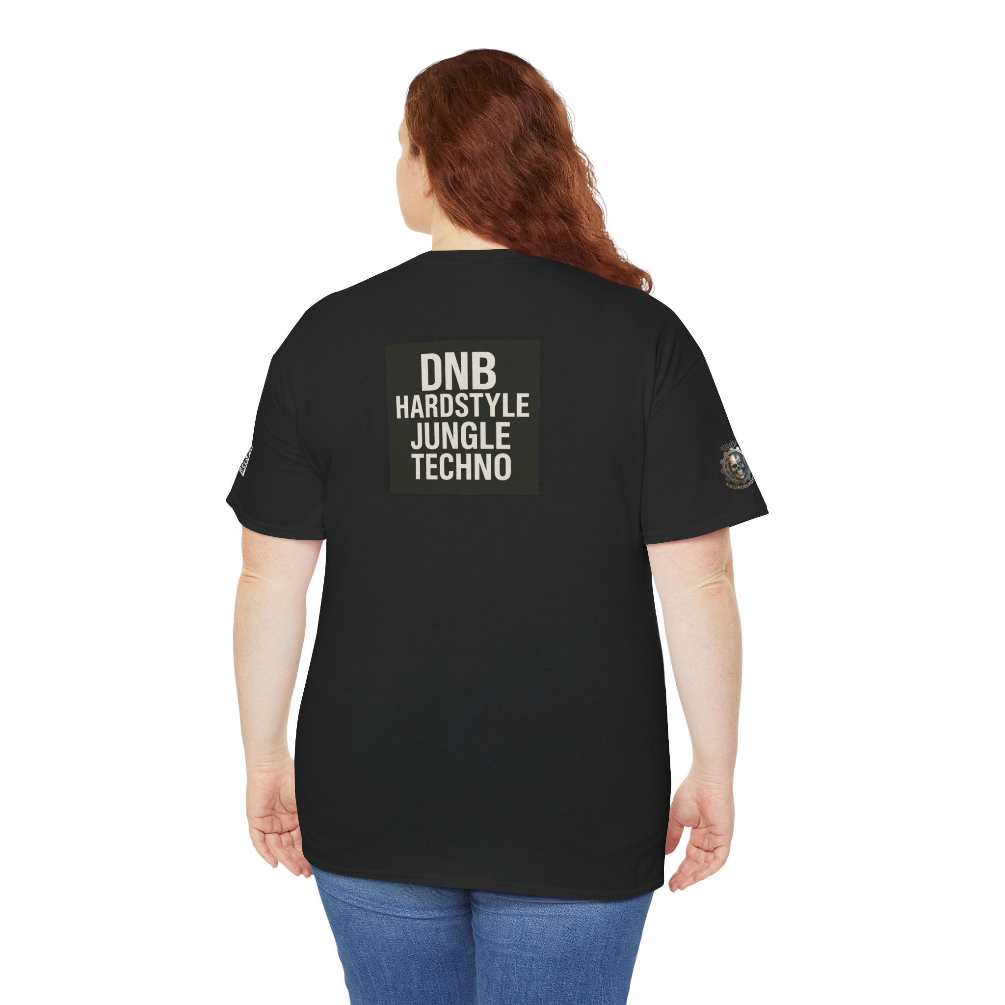 NeuroDemonic Carnival Jester T-Shirt – DNB Hardstyle Jungle Techno Edition