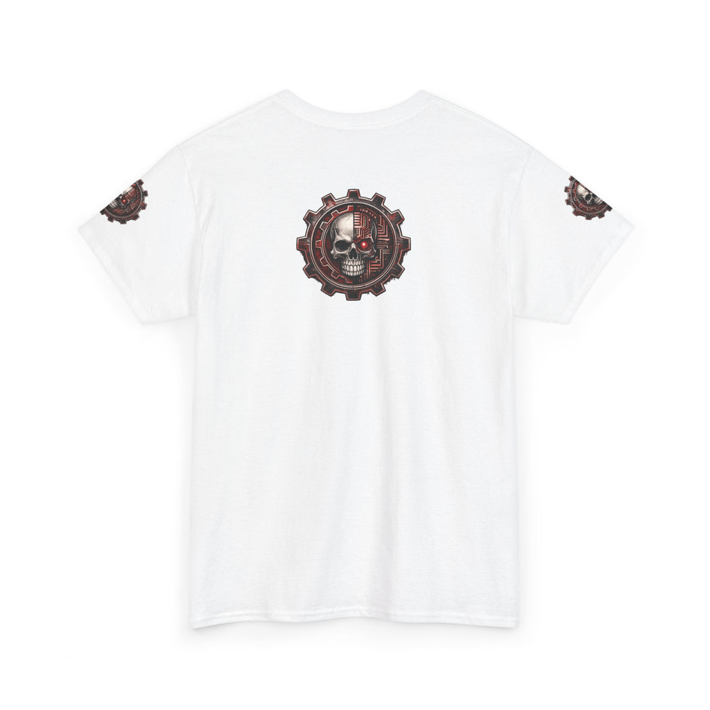 NEURODEMONIC™ Graffiti Skull Pentagram T Shirt | DNB Hardstyle Jungle Techno Trapcore Metalcore Streetwear |Skull Tee — Gildan Graphic Shirt