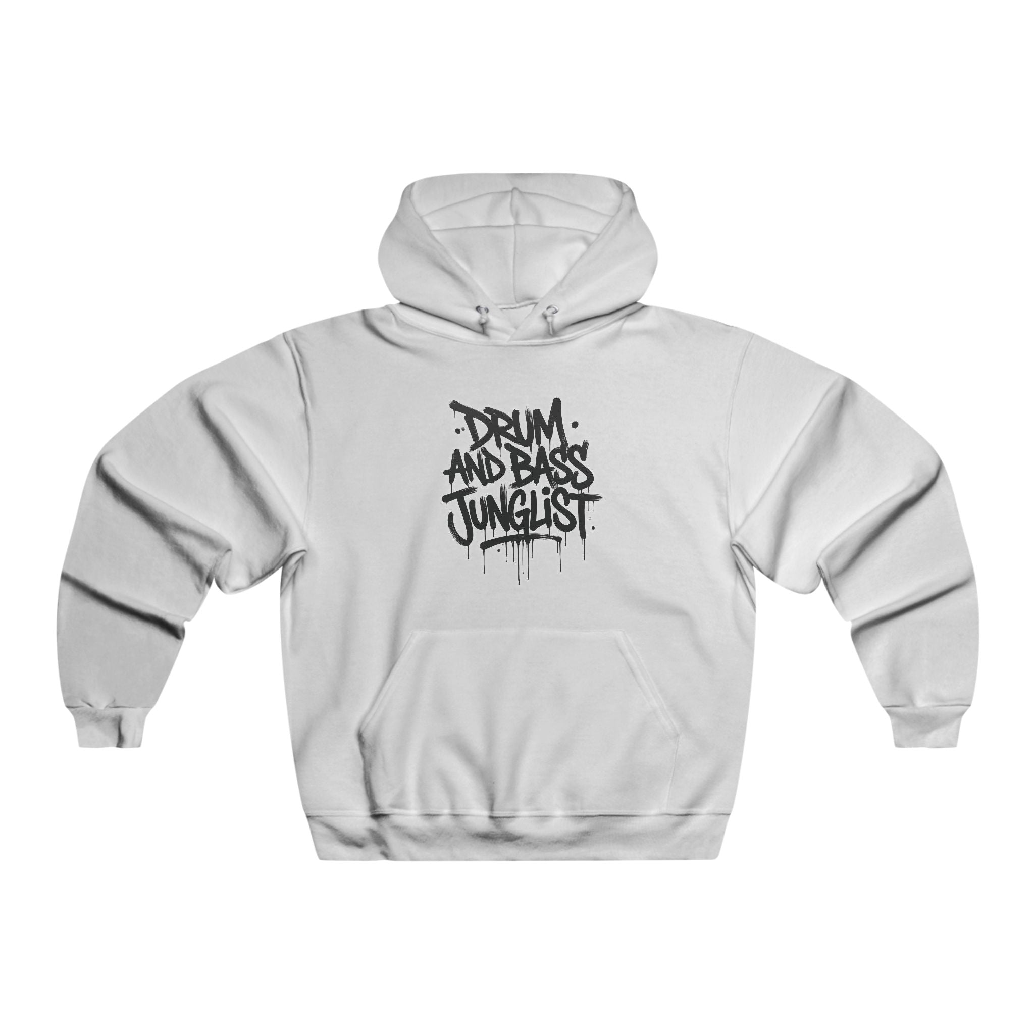 Drum and Bass Junglist™ Graffiti Heavy Blend Hoodie | Front & Back Print | NeuroDemonic® Official Streetwear | Jerseys® | 8 Colors | 8 Sizes
