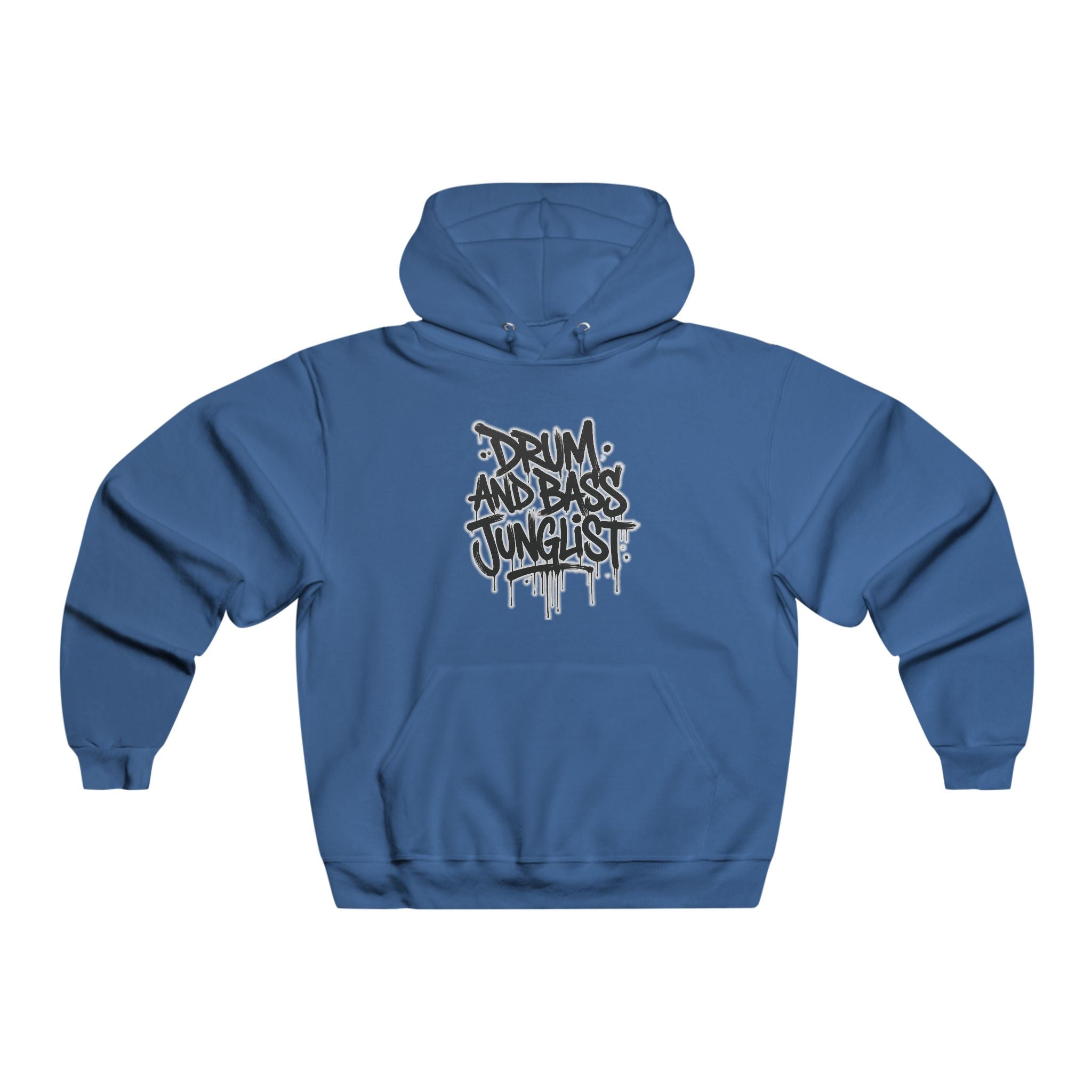 Drum and Bass Junglist™ Graffiti Heavy Blend Hoodie | Front & Back Print | NeuroDemonic® Official Streetwear | Jerseys® | 8 Colors | 8 Sizes