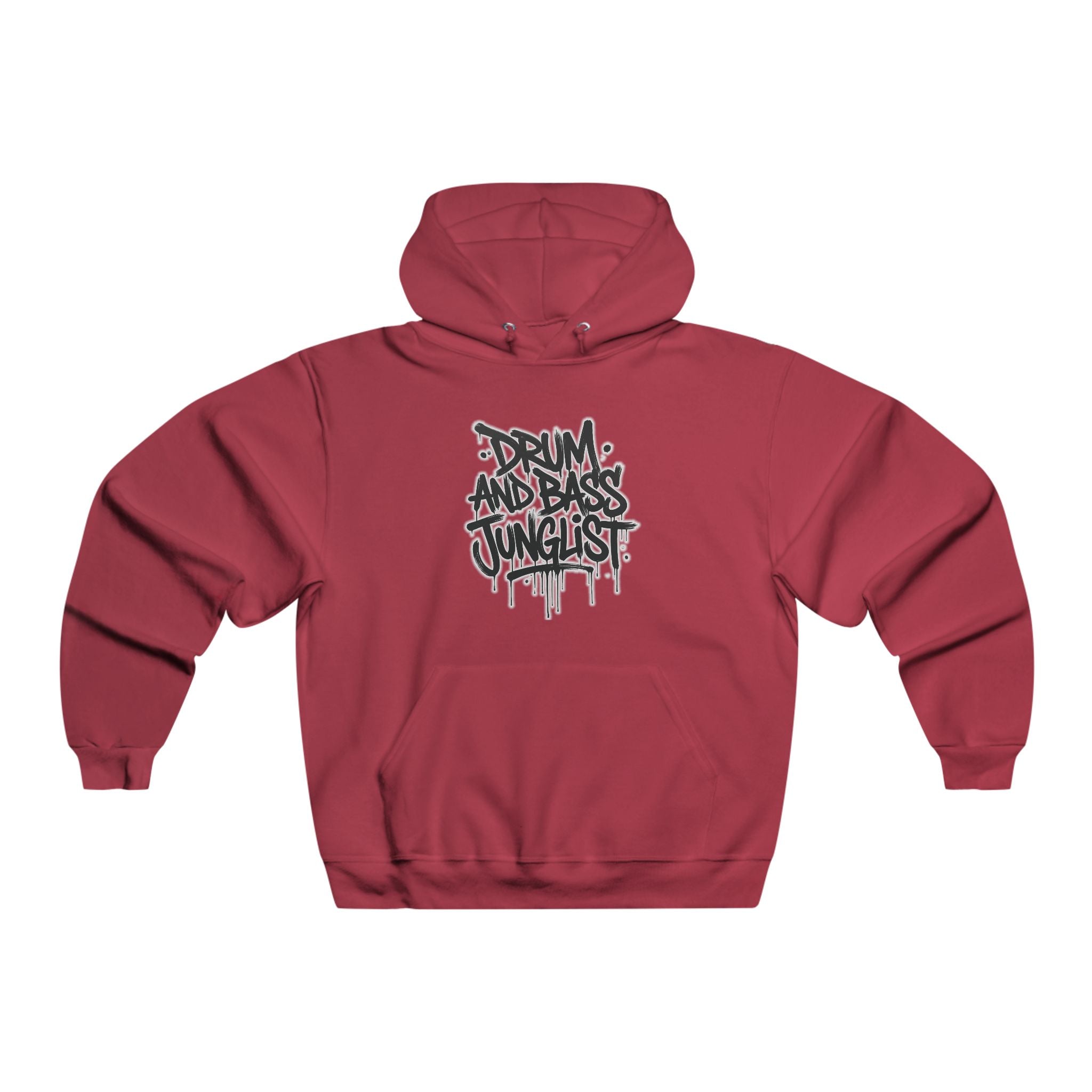 Drum and Bass Junglist™ Graffiti Heavy Blend Hoodie | Front & Back Print | NeuroDemonic® Official Streetwear | Jerseys® | 8 Colors | 8 Sizes