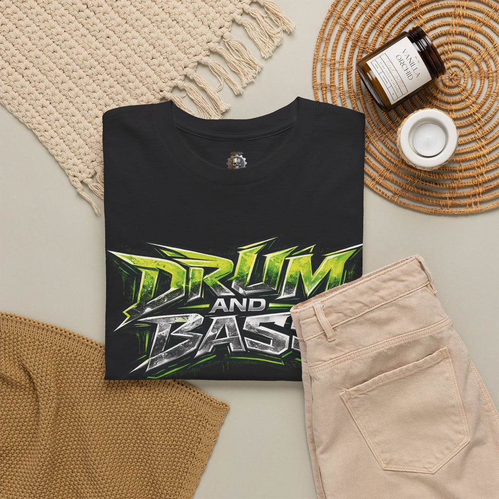 Official NeuroDemonic™ merchandise.  Drum and Bass T-Shirt | Premium Gildan Heavy Cotton DJ, DNB & Junglist Graphic Tee