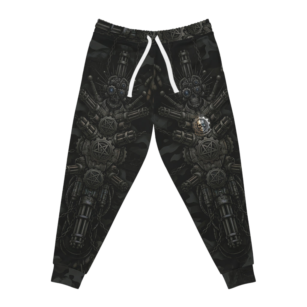 NeuroDemonic Infernal Machine Joggers – Premium All-Over Print Streetwear