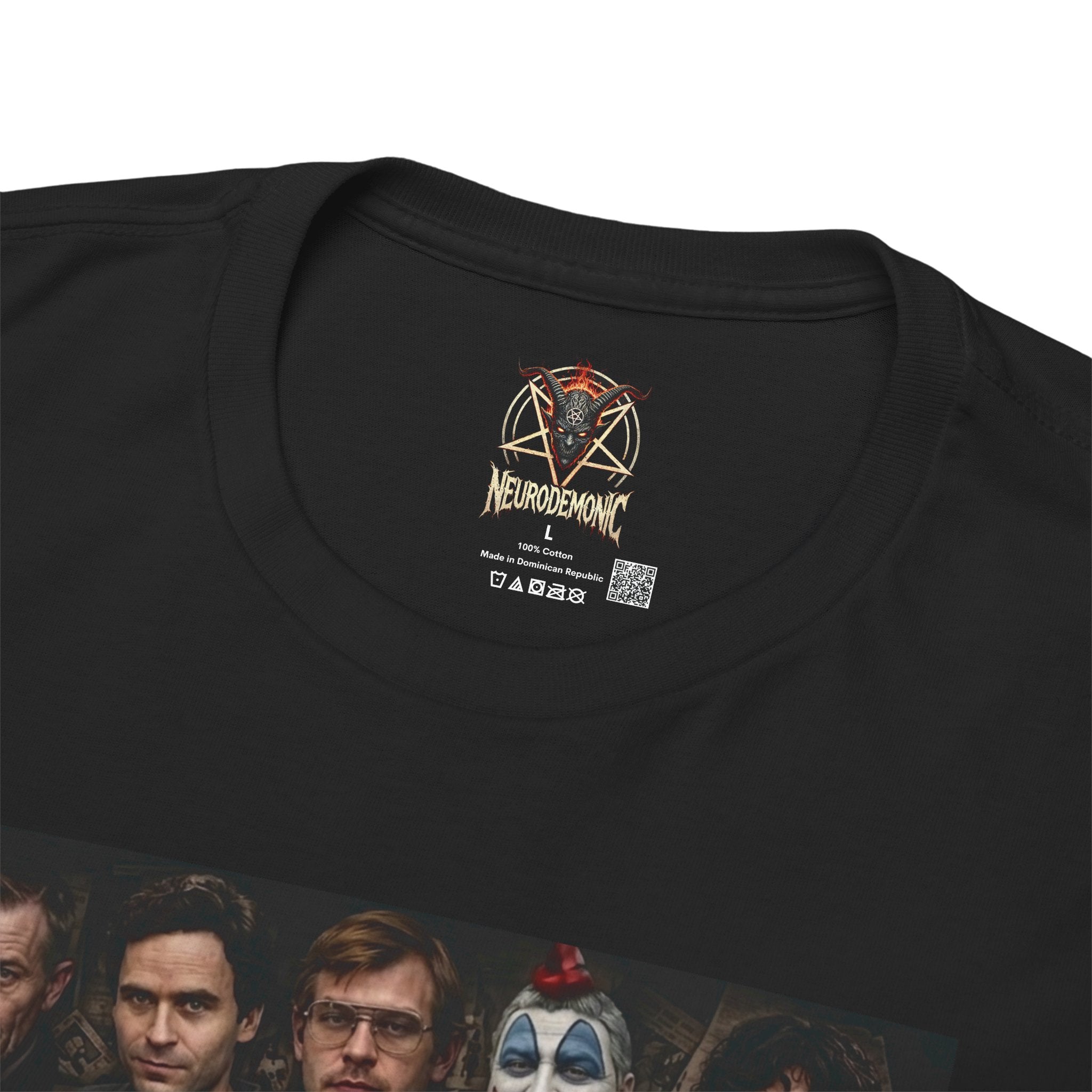 CEREAL KILLAZ™ True Crime Horror Graphic T-Shirt | Gothic Streetwear | NeuroDemonic