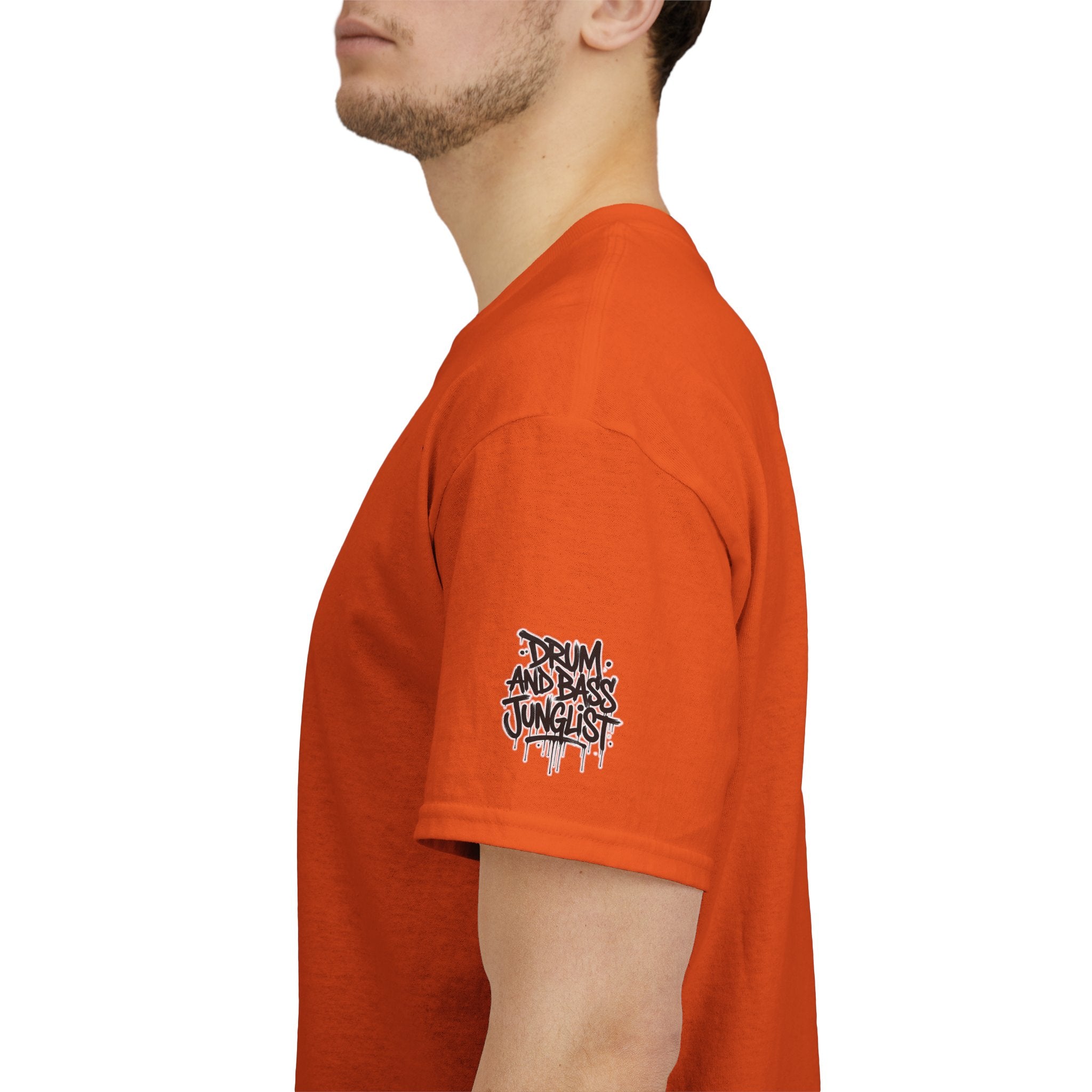 Junglist Militia™ Since 1996 | Drum & Bass Junglist Graffiti Gildan Premium Cotton T-Shirt | NeuroDemonic Records Official Streetwear | 10 Colors