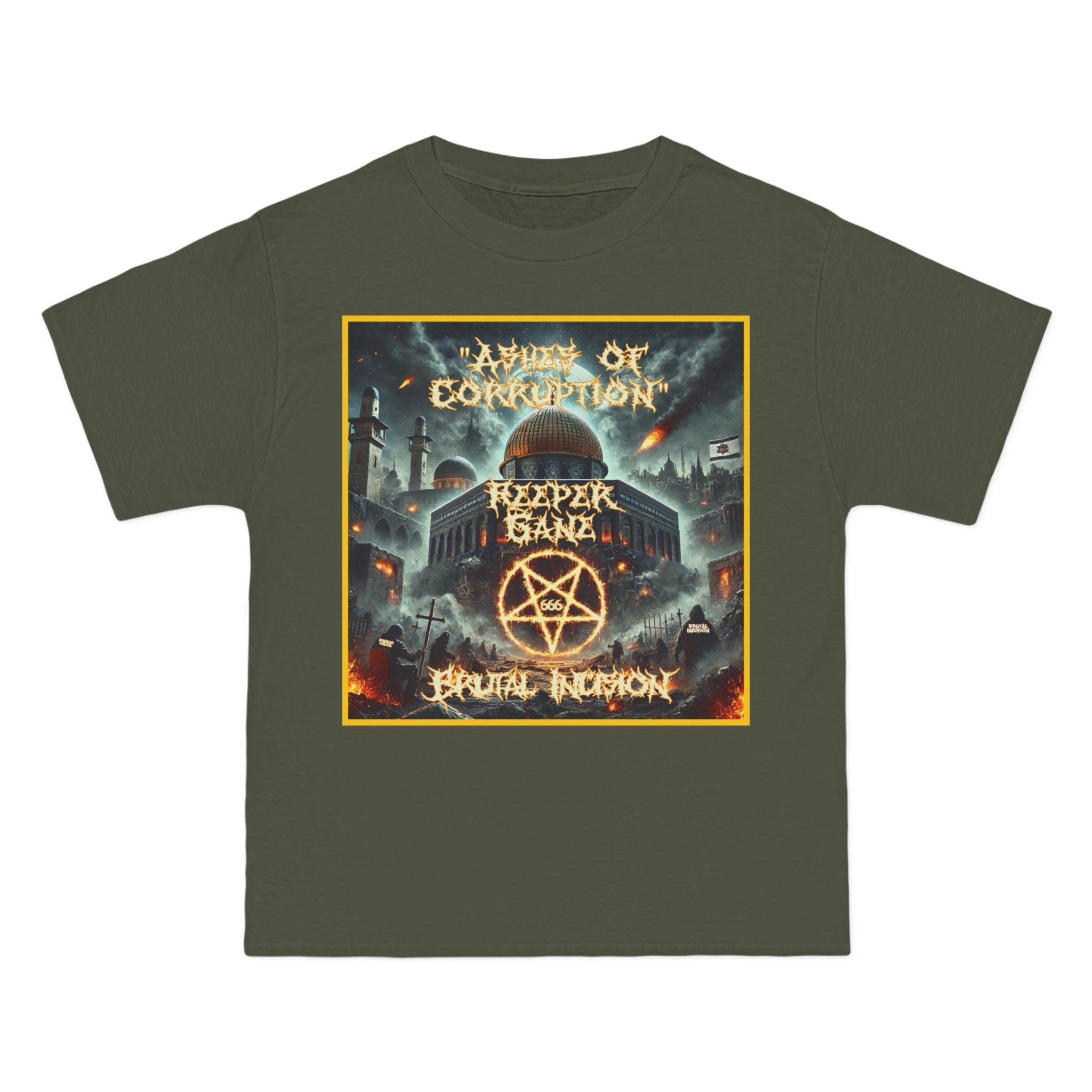 Beefy-T  Ashes of Corruption-REEPER GANE-BRUTAL INCISION AKA DJ CLOVER JUNGLIST MILITIA