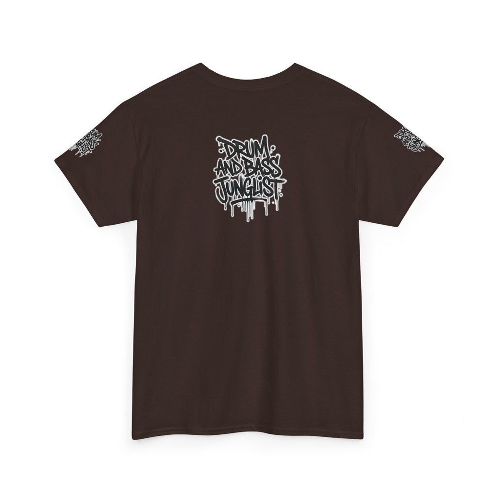 Junglist Militia™ Since 1996 | Drum & Bass Junglist Graffiti Gildan Premium Cotton T-Shirt | NeuroDemonic Records Official Streetwear | 10 Colors