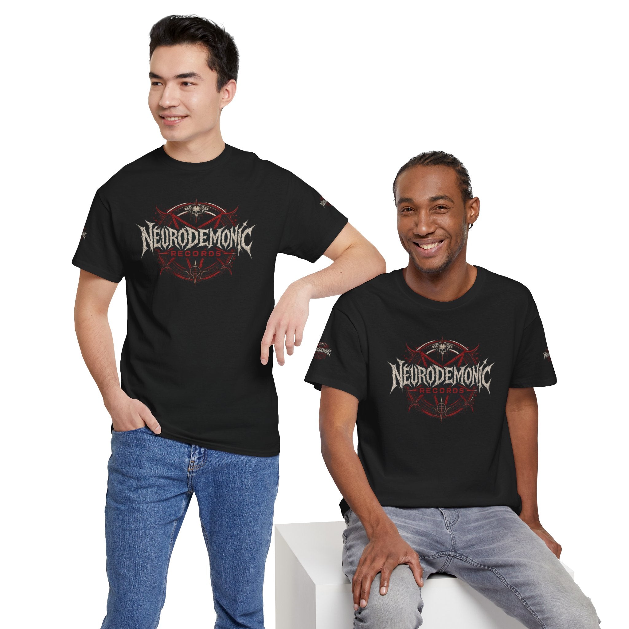 NeuroDemonic Records® Premium Gildan T-Shirt | Official Streetwear