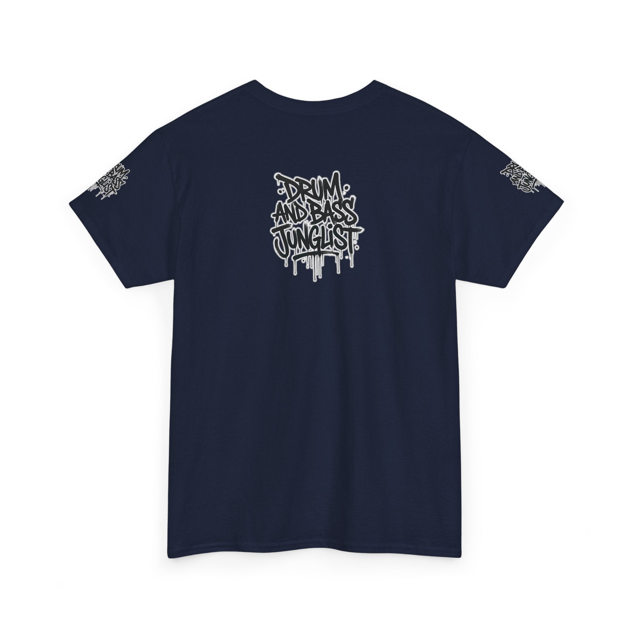 Junglist Militia™ Since 1996 | Drum & Bass Junglist Graffiti Gildan Premium Cotton T-Shirt | NeuroDemonic Records Official Streetwear | 10 Colors