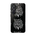 Drum and Bass Junglist Black Graffiti Tough Phone Case | iPhone & Samsung Protective Case