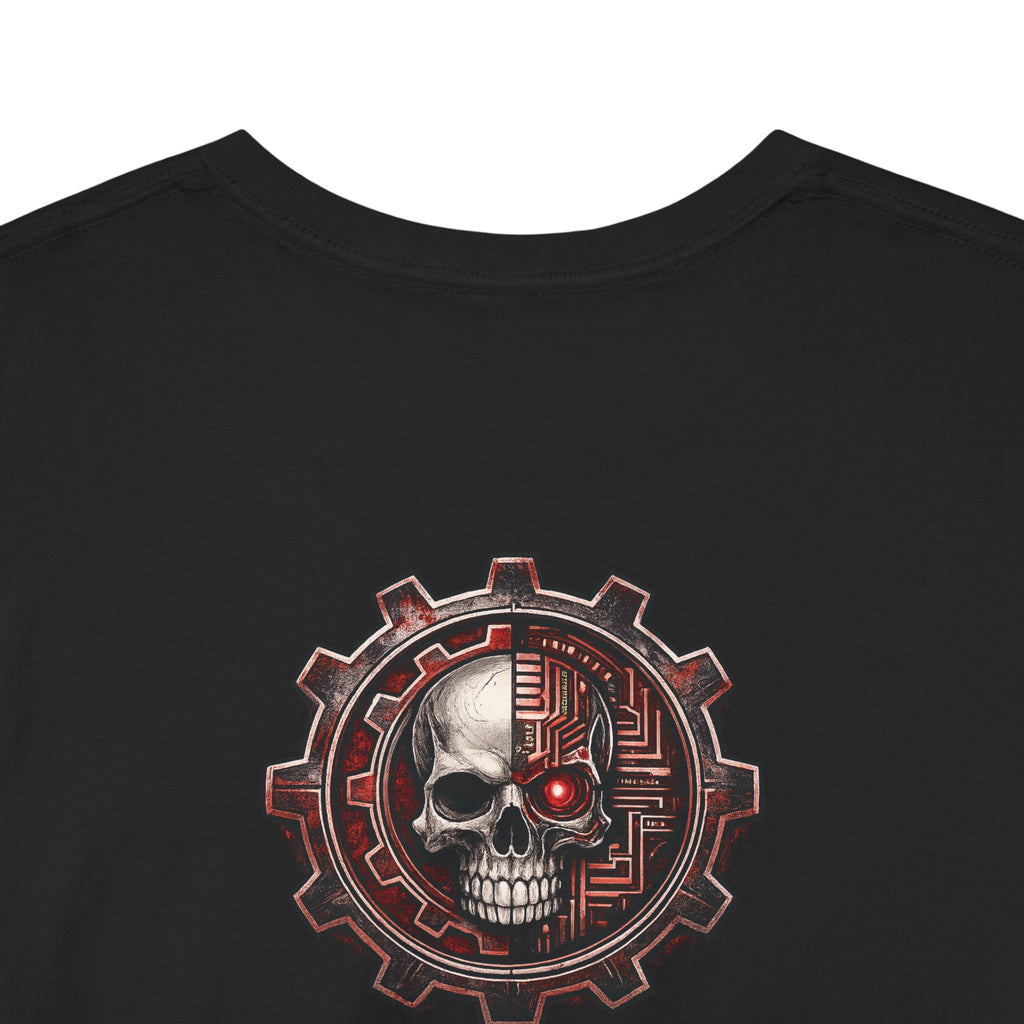 NEURODEMONIC™ Graffiti Skull Pentagram T Shirt | DNB Hardstyle Jungle Techno Trapcore Metalcore Streetwear |Skull Tee — Gildan Graphic Shirt