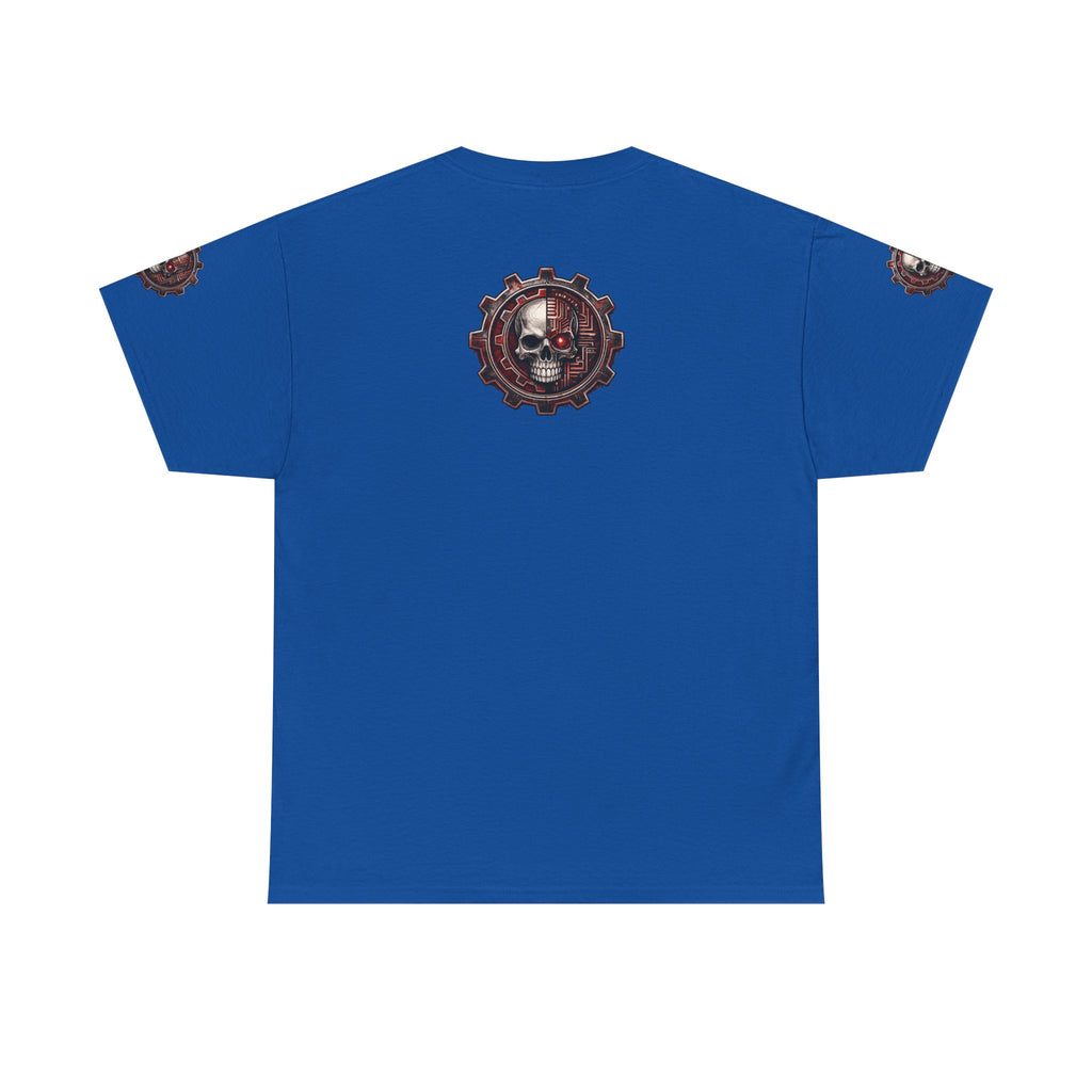 NEURODEMONIC™ Graffiti Skull Pentagram T Shirt | DNB Hardstyle Jungle Techno Trapcore Metalcore Streetwear |Skull Tee — Gildan Graphic Shirt