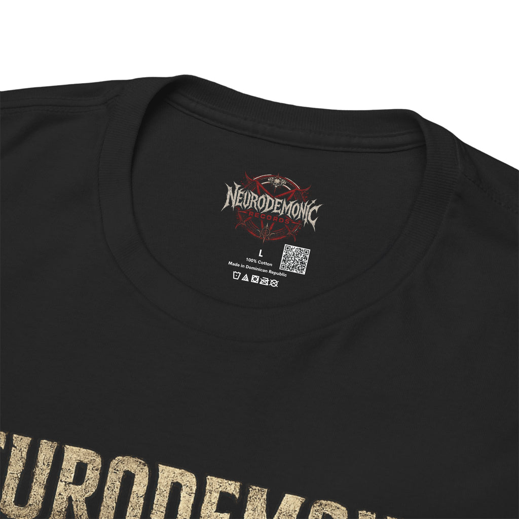 NeuroDemonic Records™ Premium Gildan Cotton T-Shirt – Gargoyle Demon Tour Edition