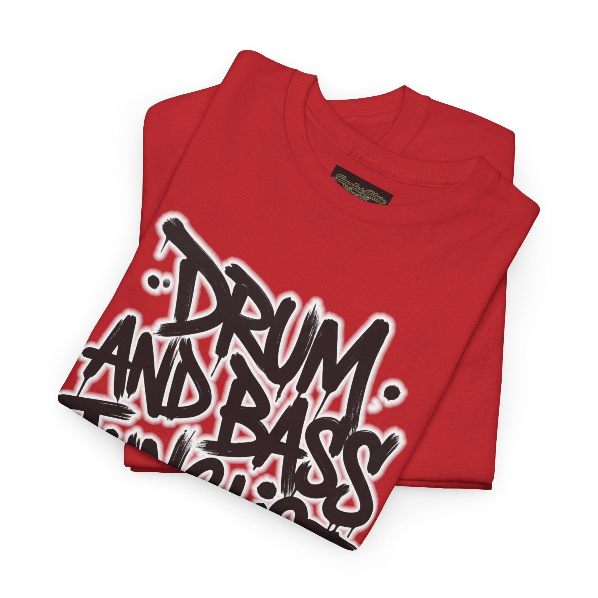 Junglist Militia™ Since 1996 | Drum & Bass Junglist Graffiti Gildan Premium Cotton T-Shirt | NeuroDemonic Records Official Streetwear | 10 Colors