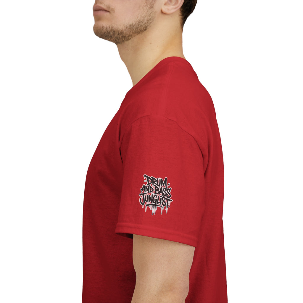 Junglist Militia™ Since 1996 | Drum & Bass Junglist Graffiti Gildan Premium Cotton T-Shirt | NeuroDemonic Records Official Streetwear | 10 Colors