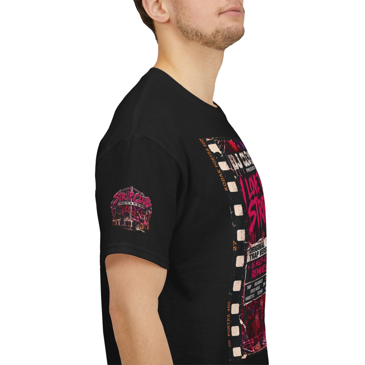 DJ Clover Presents “I Love Them Strippers” - Strip Club Records Official Album T-Shirt