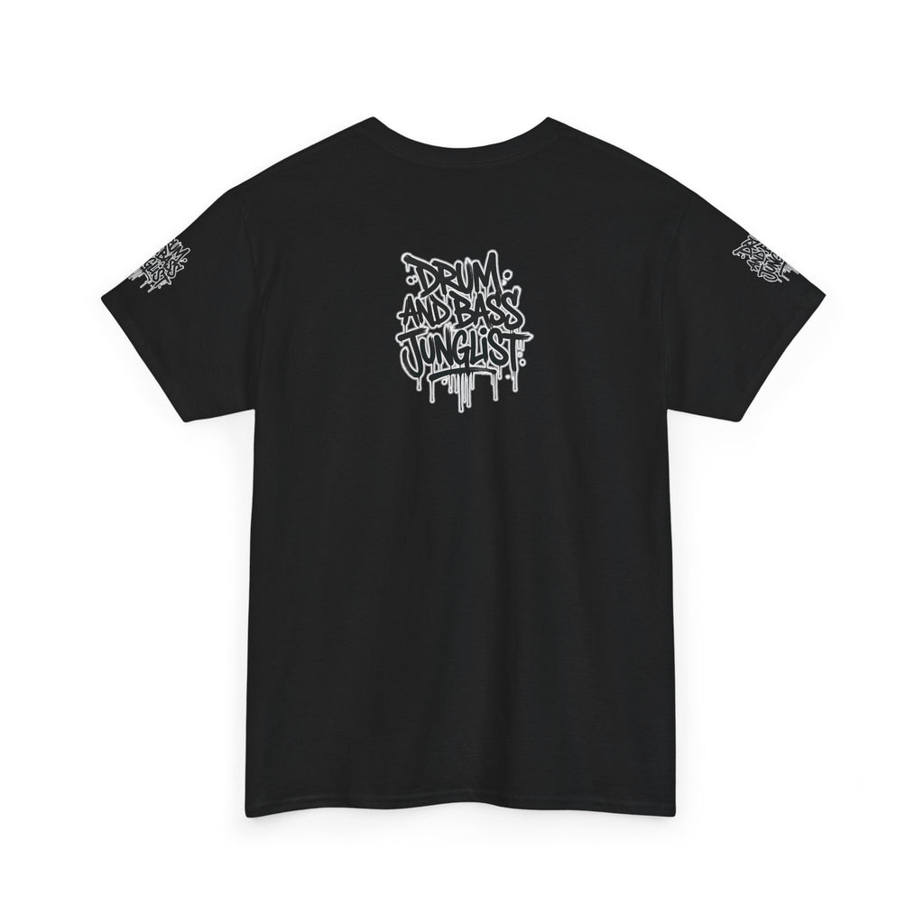 Junglist Militia™ Since 1996 | Drum & Bass Junglist Graffiti Gildan Premium Cotton T-Shirt | NeuroDemonic Records Official Streetwear | 10 Colors