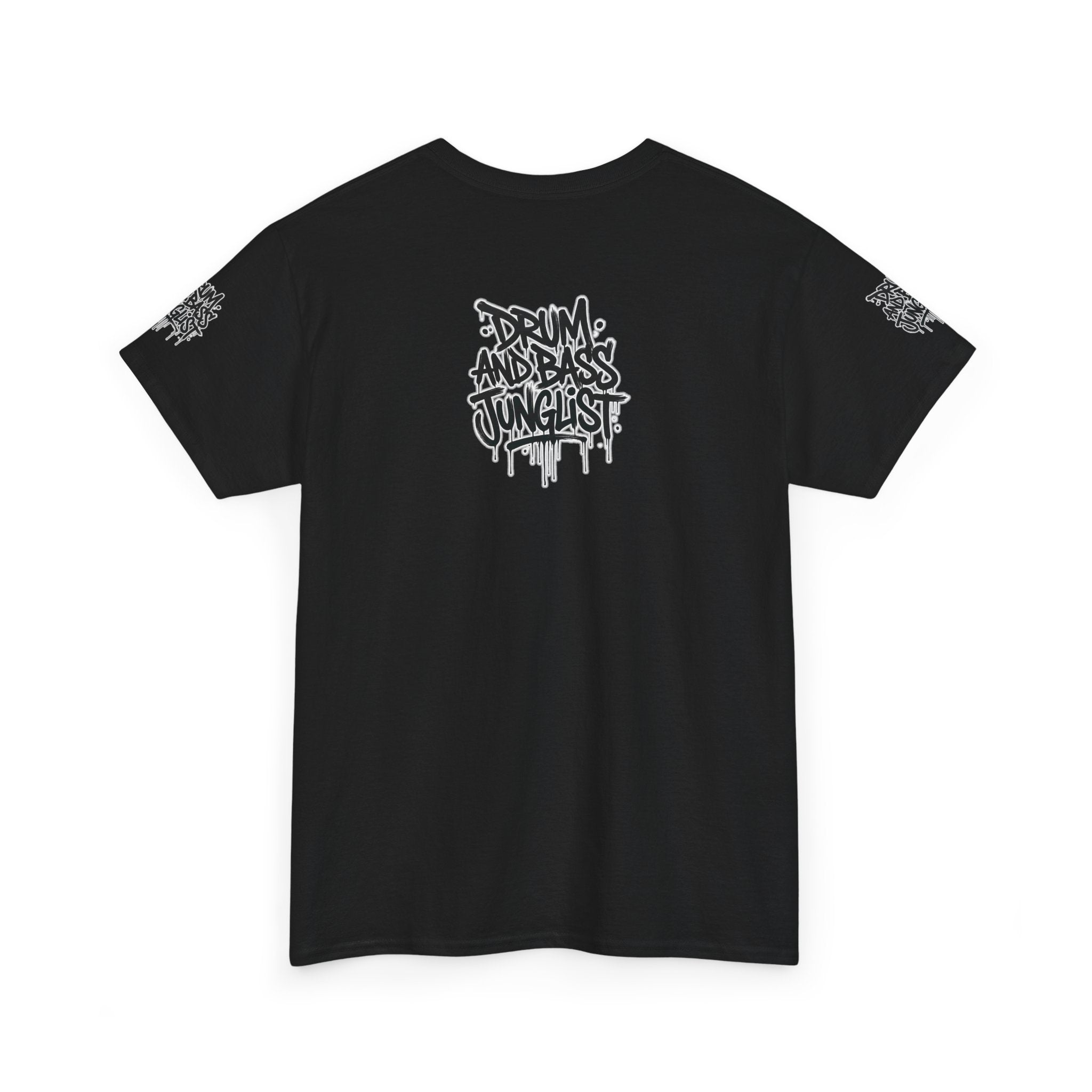 Junglist Militia™ Since 1996 | Drum & Bass Junglist Graffiti Gildan Premium Cotton T-Shirt | NeuroDemonic Records Official Streetwear | 10 Colors