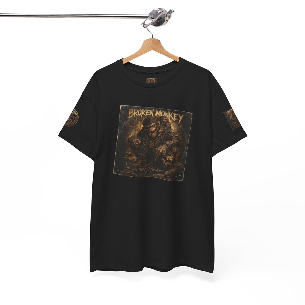 Broken Monkey Limited Edition Concert T-Shirt | Official NeuroDemonic Records Drum and Bass Edition