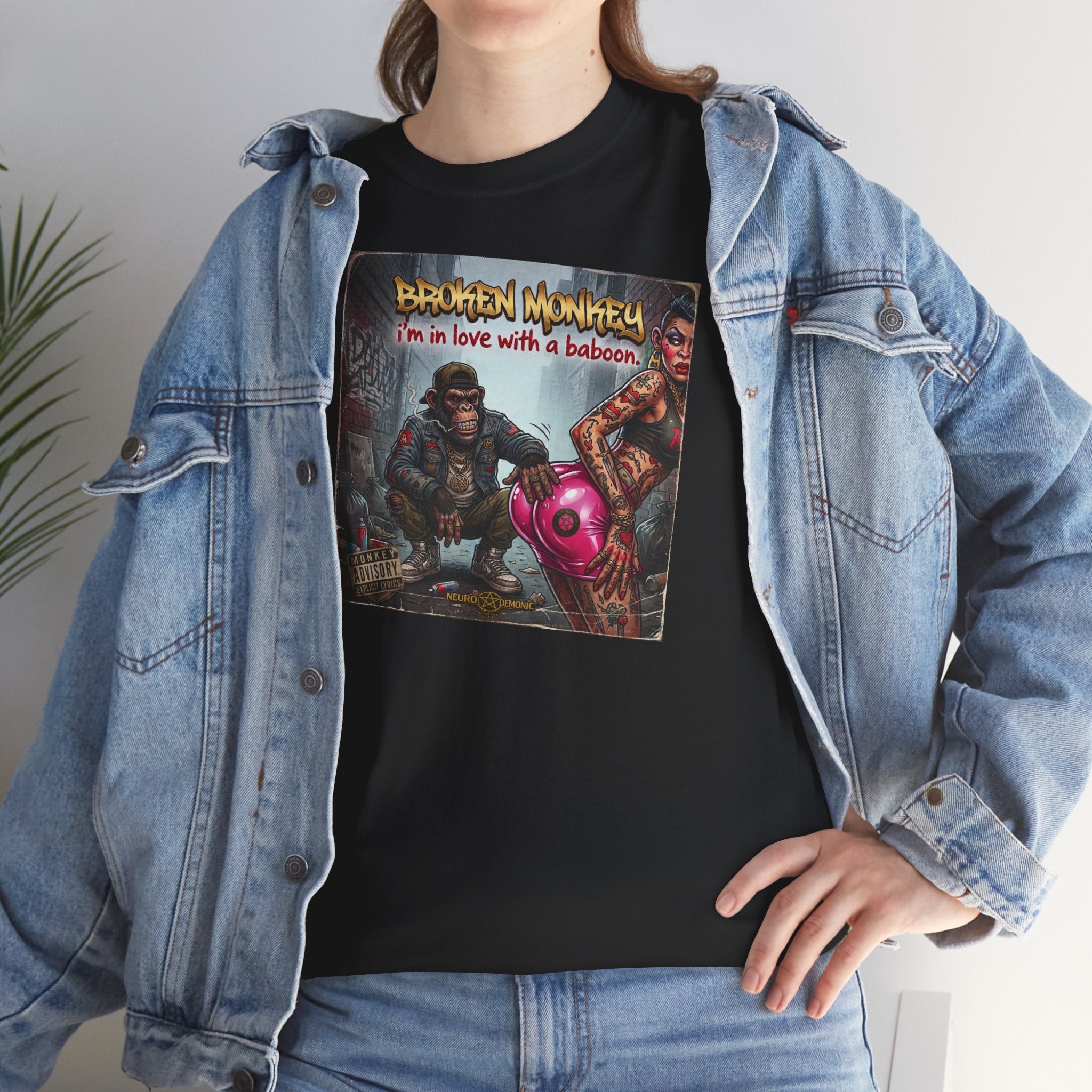 Broken Monkey - "Jungle Booty! Shake It For Me!!!" Graphic Shirt | Limited Edition