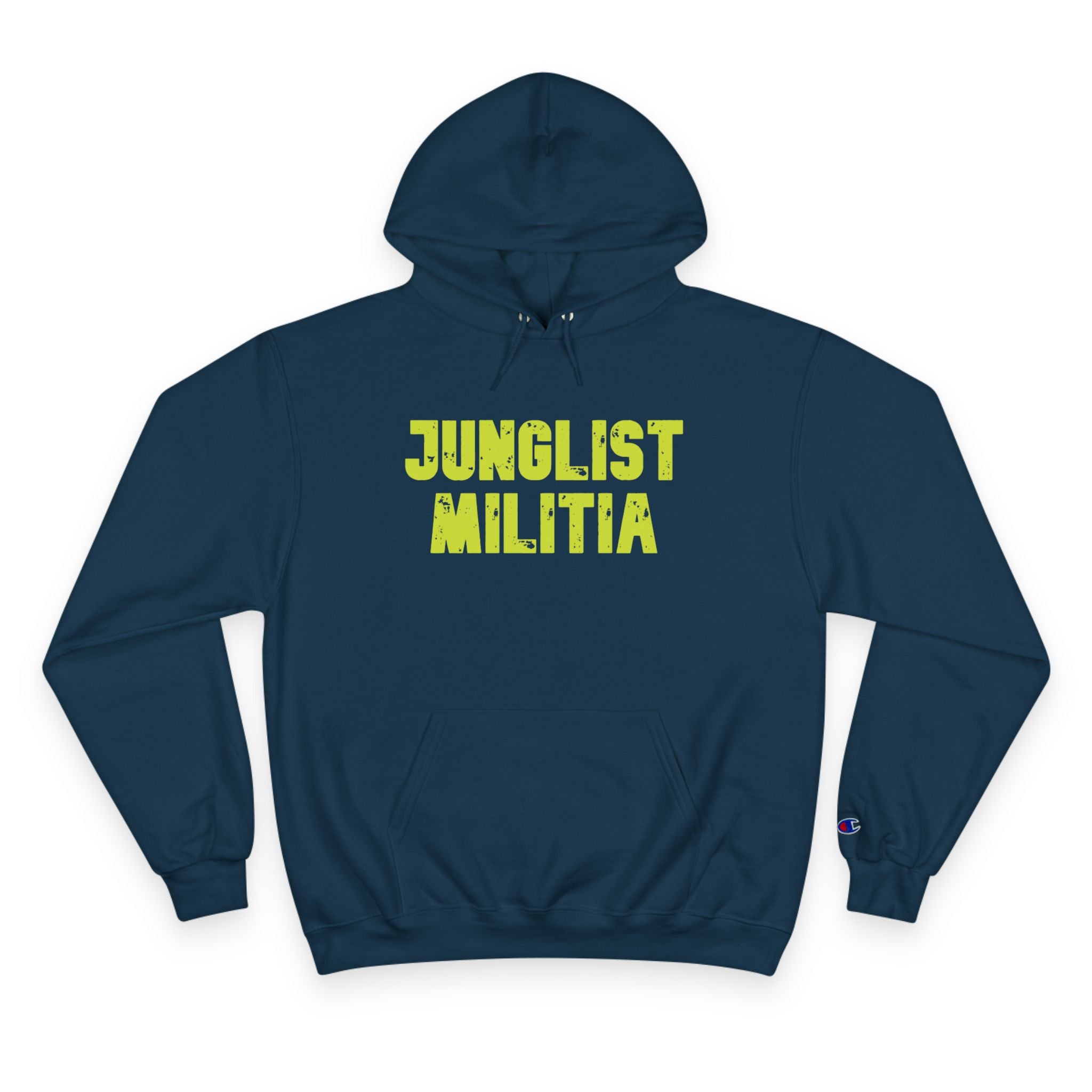 Champion Hoodie- JUNGLIST MILITIA ARMY