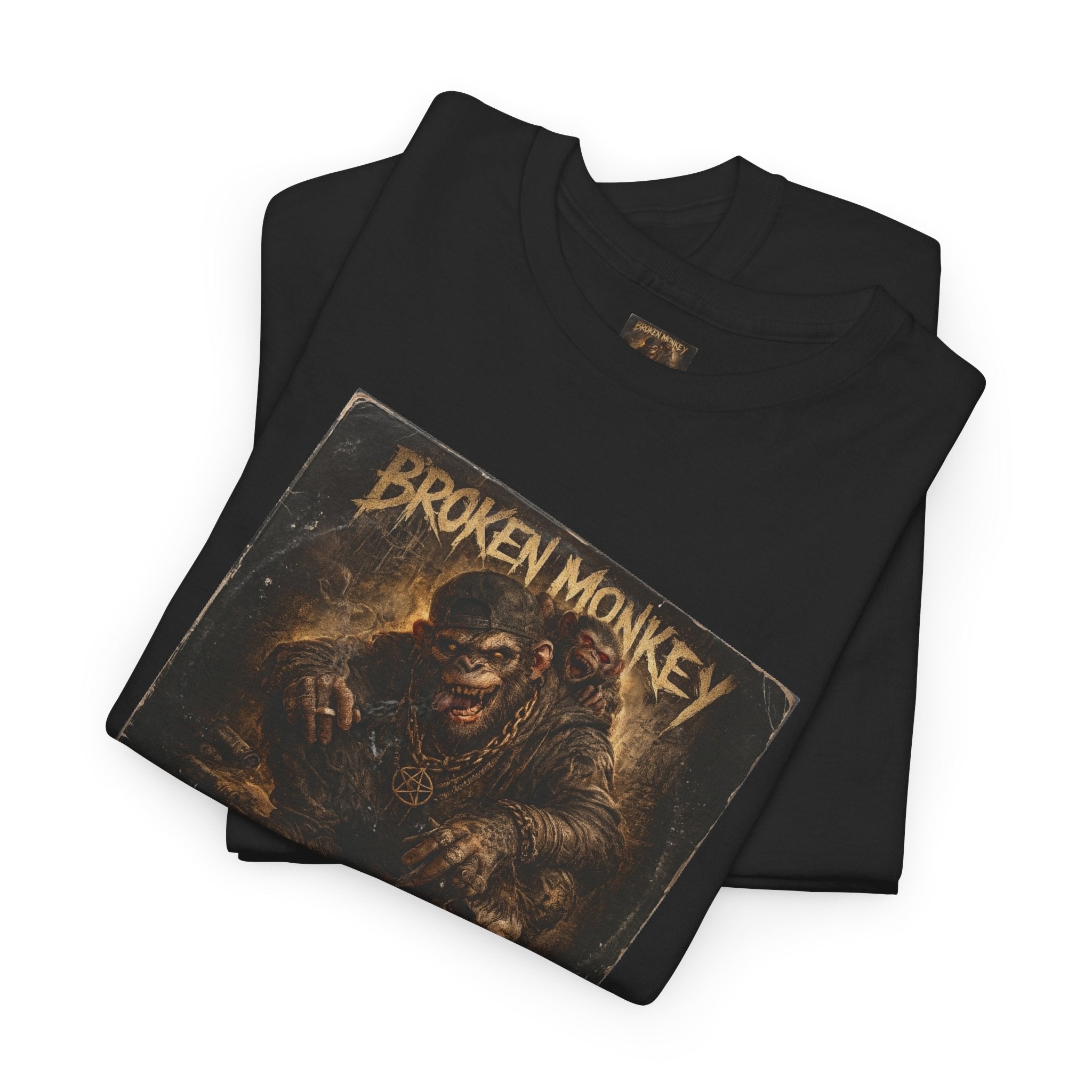 Broken Monkey Limited Edition Concert T-Shirt | Official NeuroDemonic Records Drum and Bass Edition