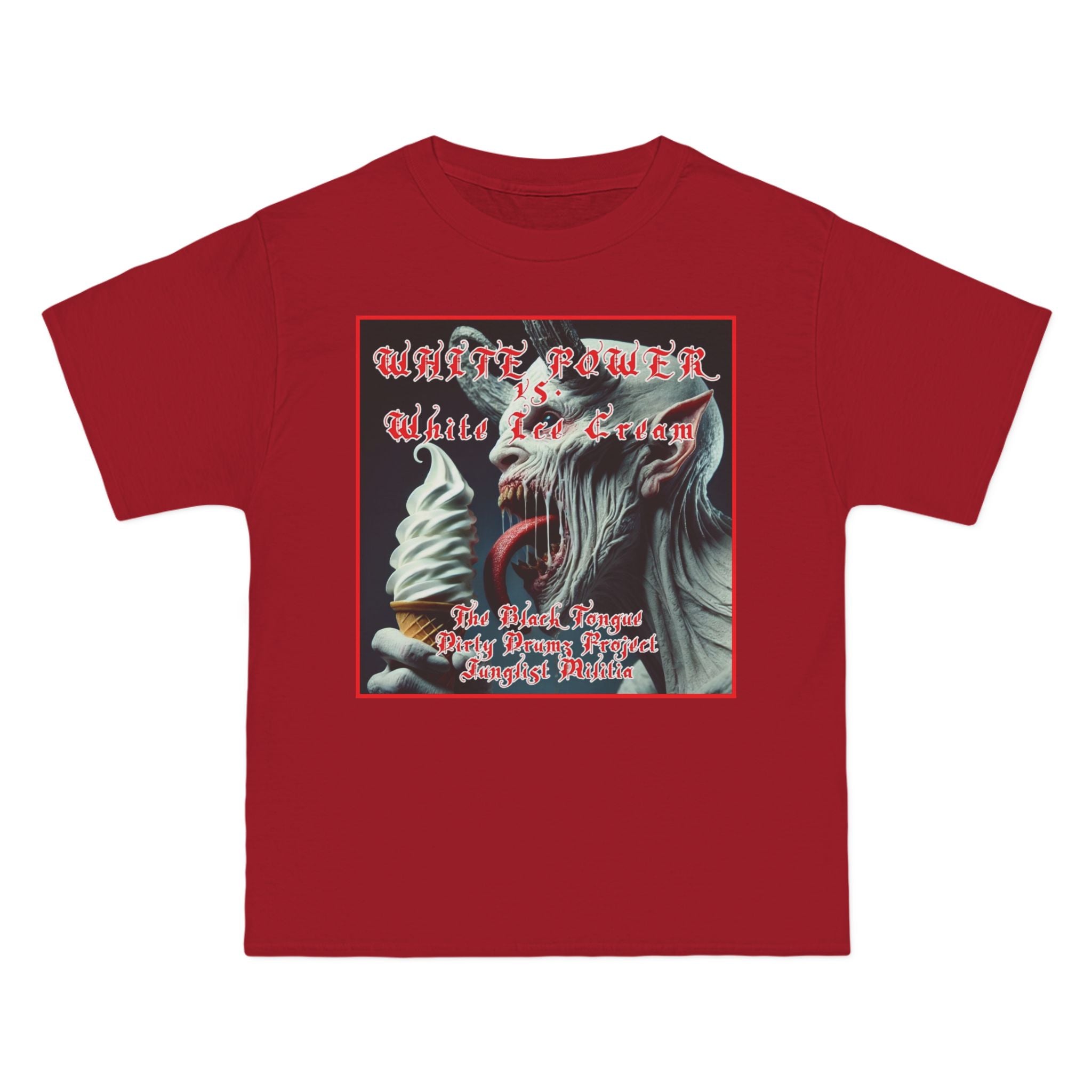 Beefy-T®  WHITE POWER vs. White Ice Cream dnb-The Black Tongue-Dirty Drumz- Project-Junglist Militia