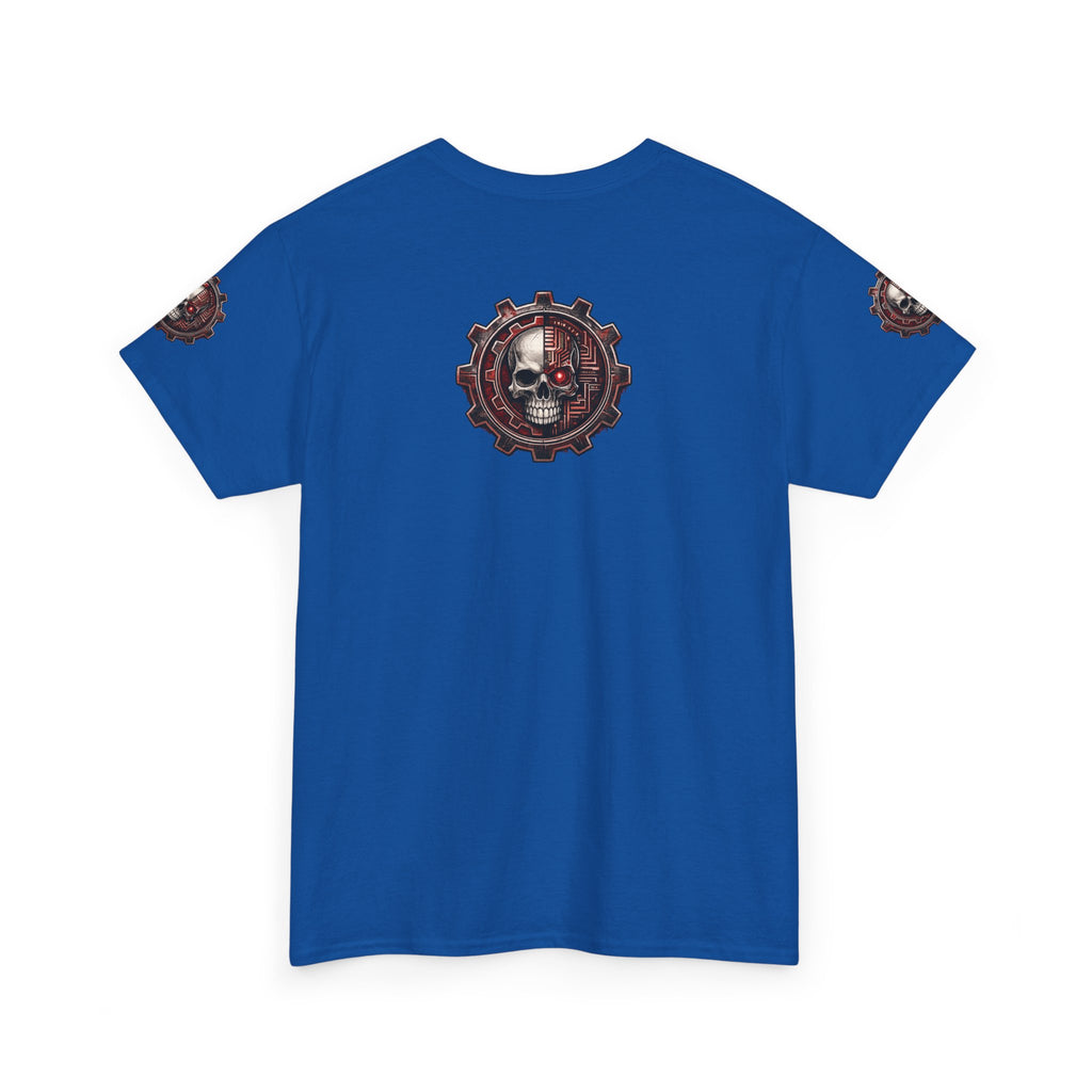 NEURODEMONIC™ Graffiti Skull Pentagram T Shirt | DNB Hardstyle Jungle Techno Trapcore Metalcore Streetwear |Skull Tee — Gildan Graphic Shirt