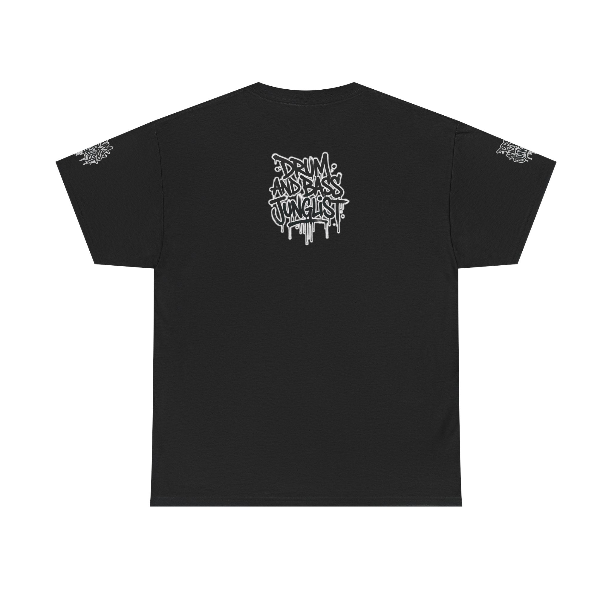 Junglist Militia™ Since 1996 | Drum & Bass Junglist Graffiti Gildan Premium Cotton T-Shirt | NeuroDemonic Records Official Streetwear | 10 Colors