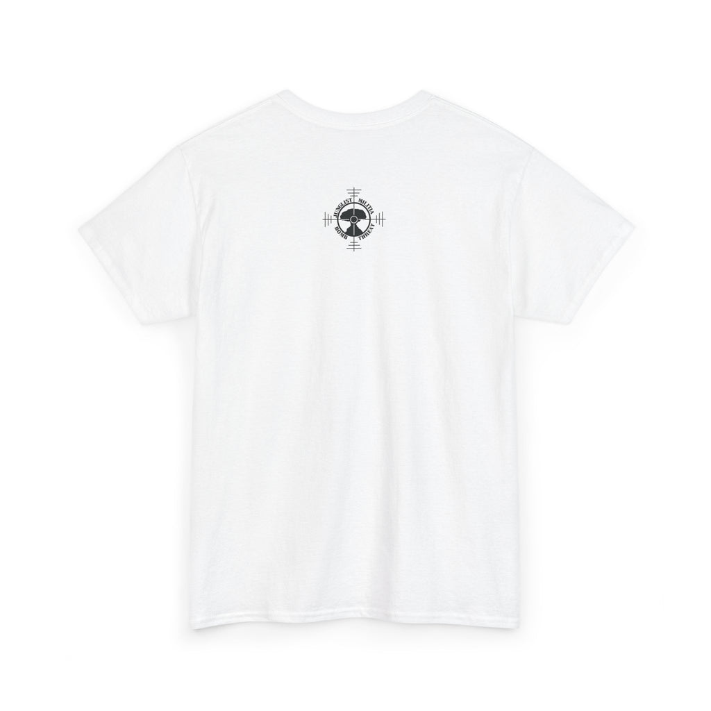Fuck Terrorism 1st gen. Bomb Threat Logo - Unisex Heavy Cotton Tee - Junglist Militia Since 1996