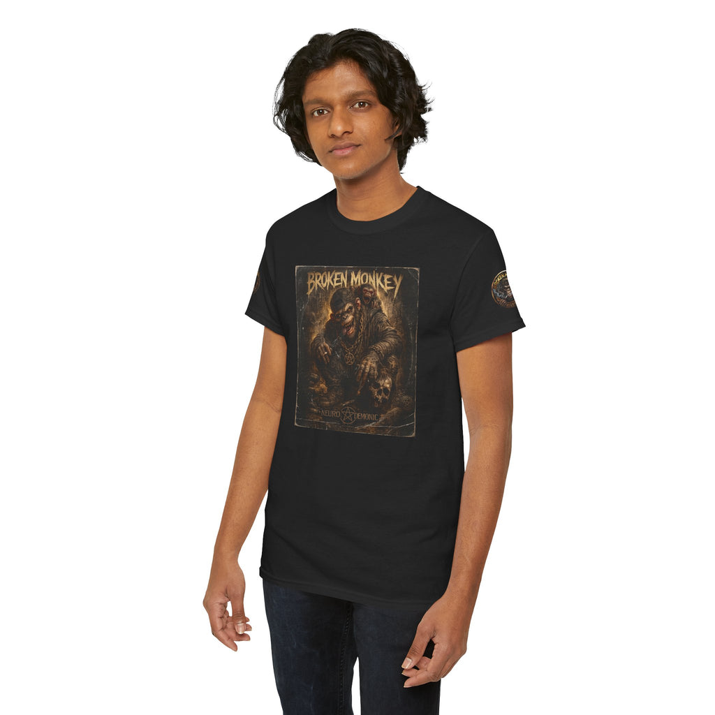 BROKEN MONKEY Vintage Heavyweight - Drum & Bass T-Shirt