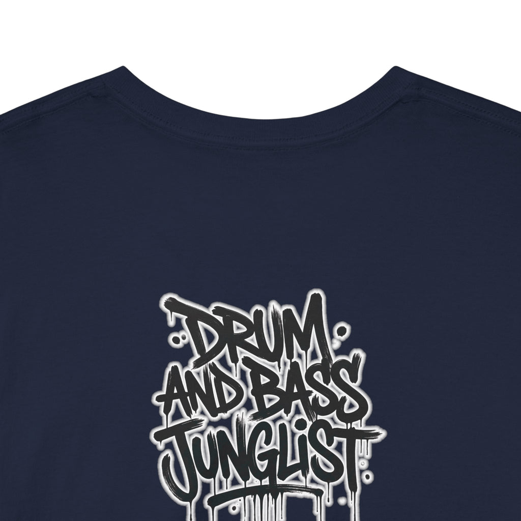 Junglist Militia™ Since 1996 | Drum & Bass Junglist Graffiti Gildan Premium Cotton T-Shirt | NeuroDemonic Records Official Streetwear | 10 Colors