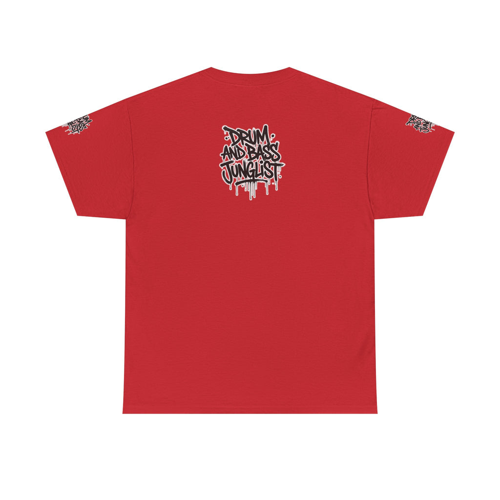 Junglist Militia™ Since 1996 | Drum & Bass Junglist Graffiti Gildan Premium Cotton T-Shirt | NeuroDemonic Records Official Streetwear | 10 Colors